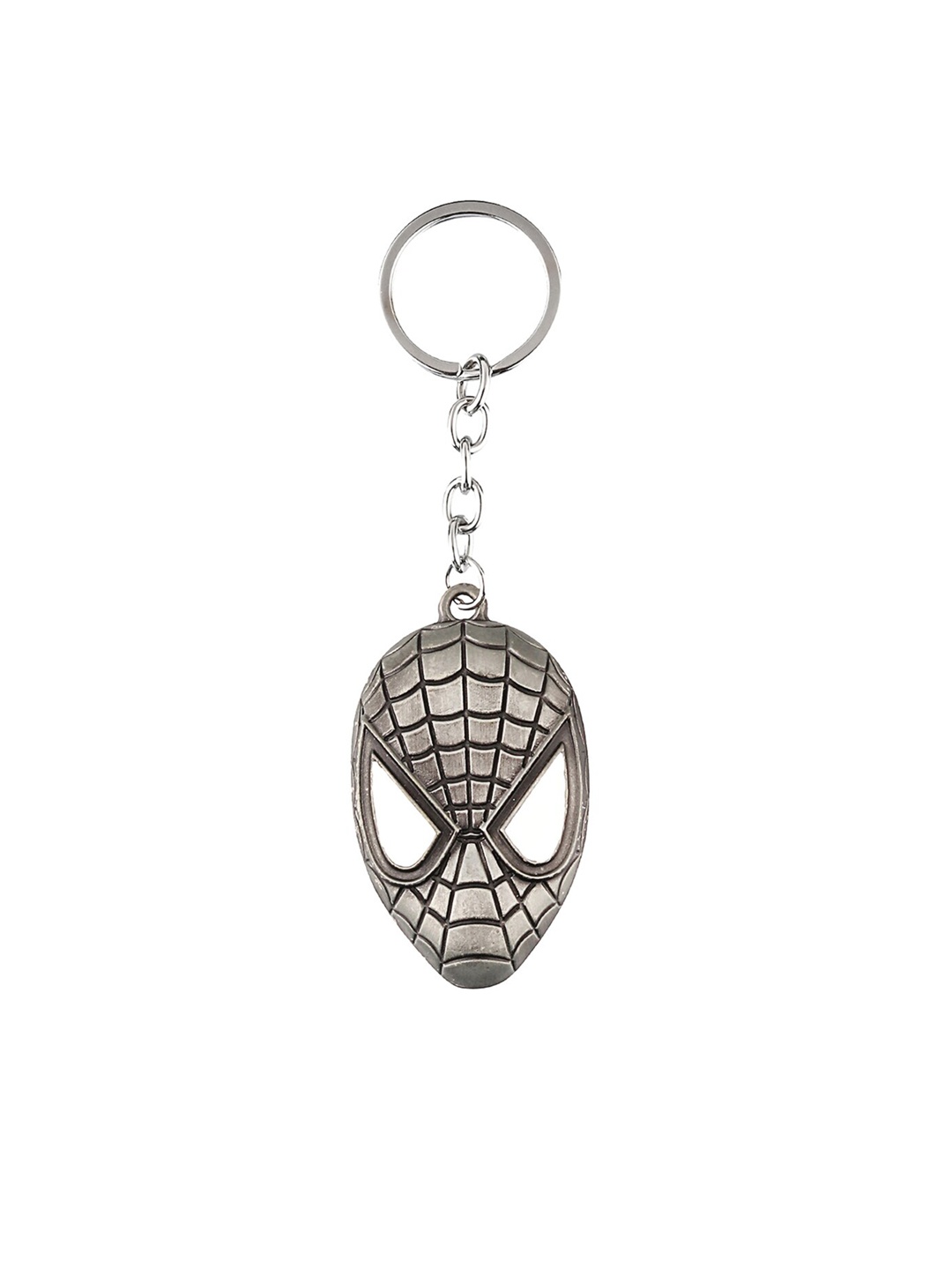 

Marvel Silver-Toned Spider Man Keychain