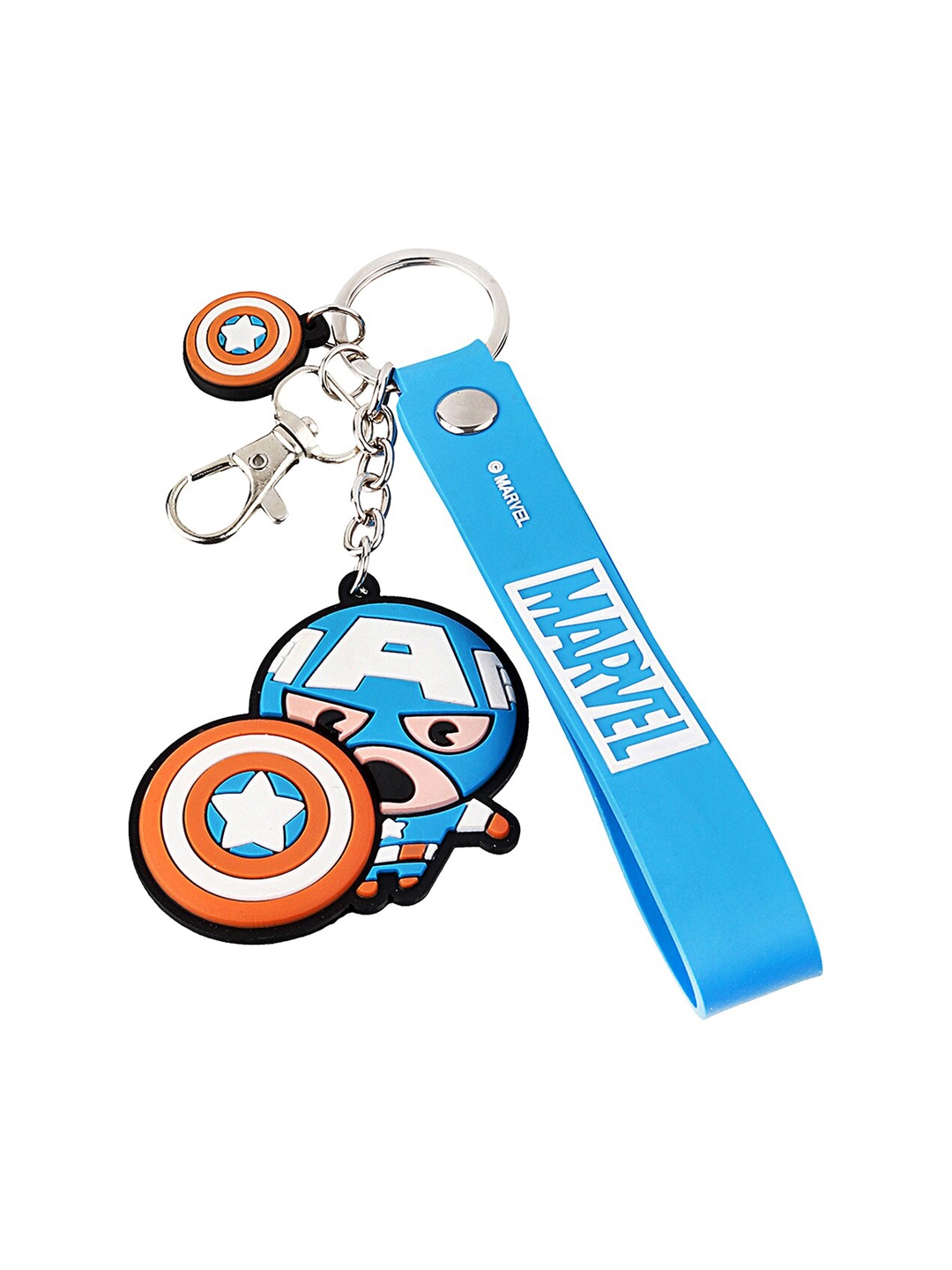 

Marvel Blue Captain America Keychain