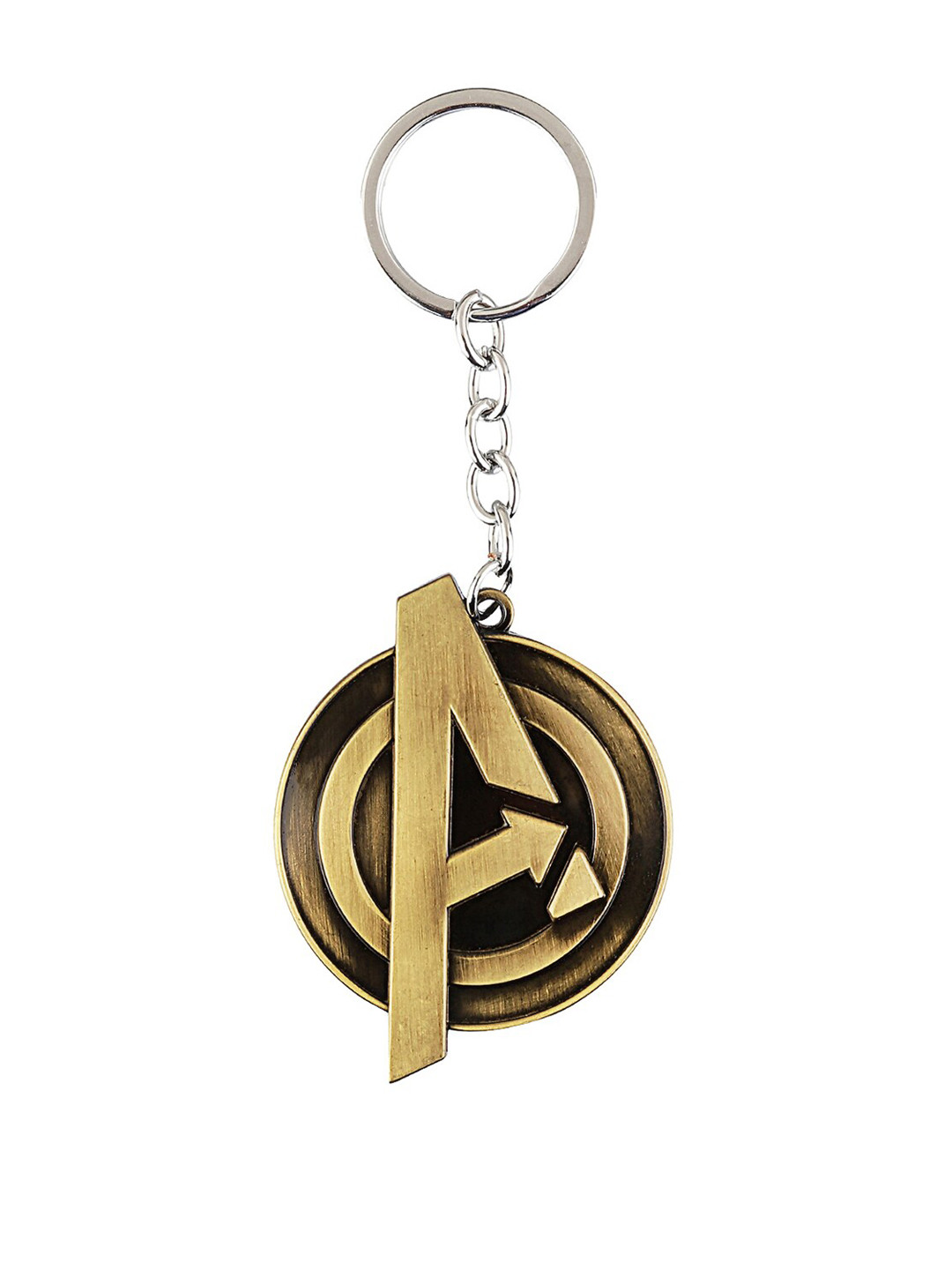 

Marvel Kids Gold Avengers Light Weight Metal Key Chain