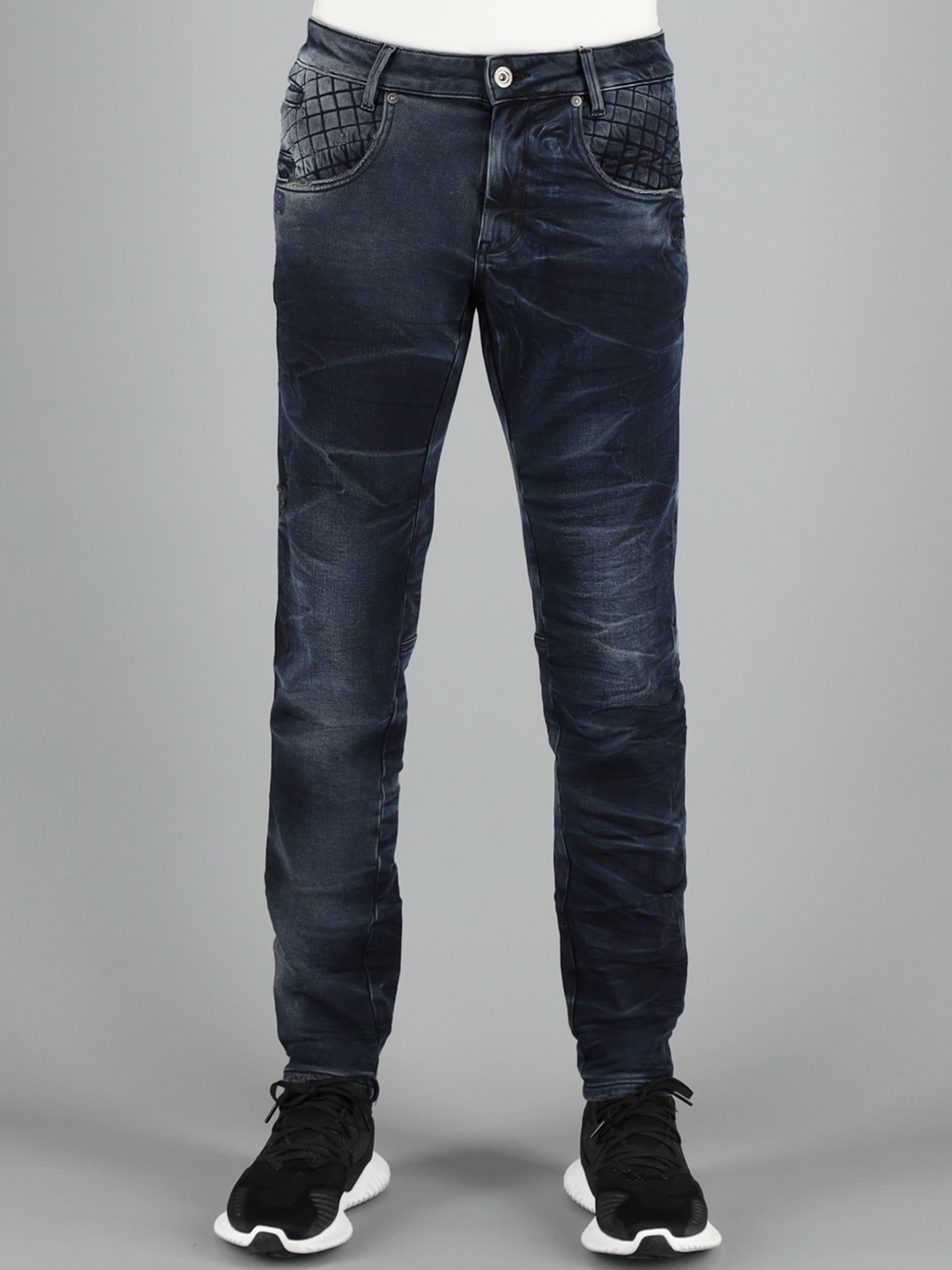 

FREESOUL Men Blue Skinny Fit Stretchable Jeans