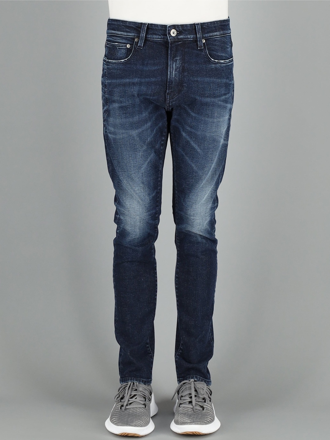 

FREESOUL Men Blue Skinny Fit Heavy Fade Jeans