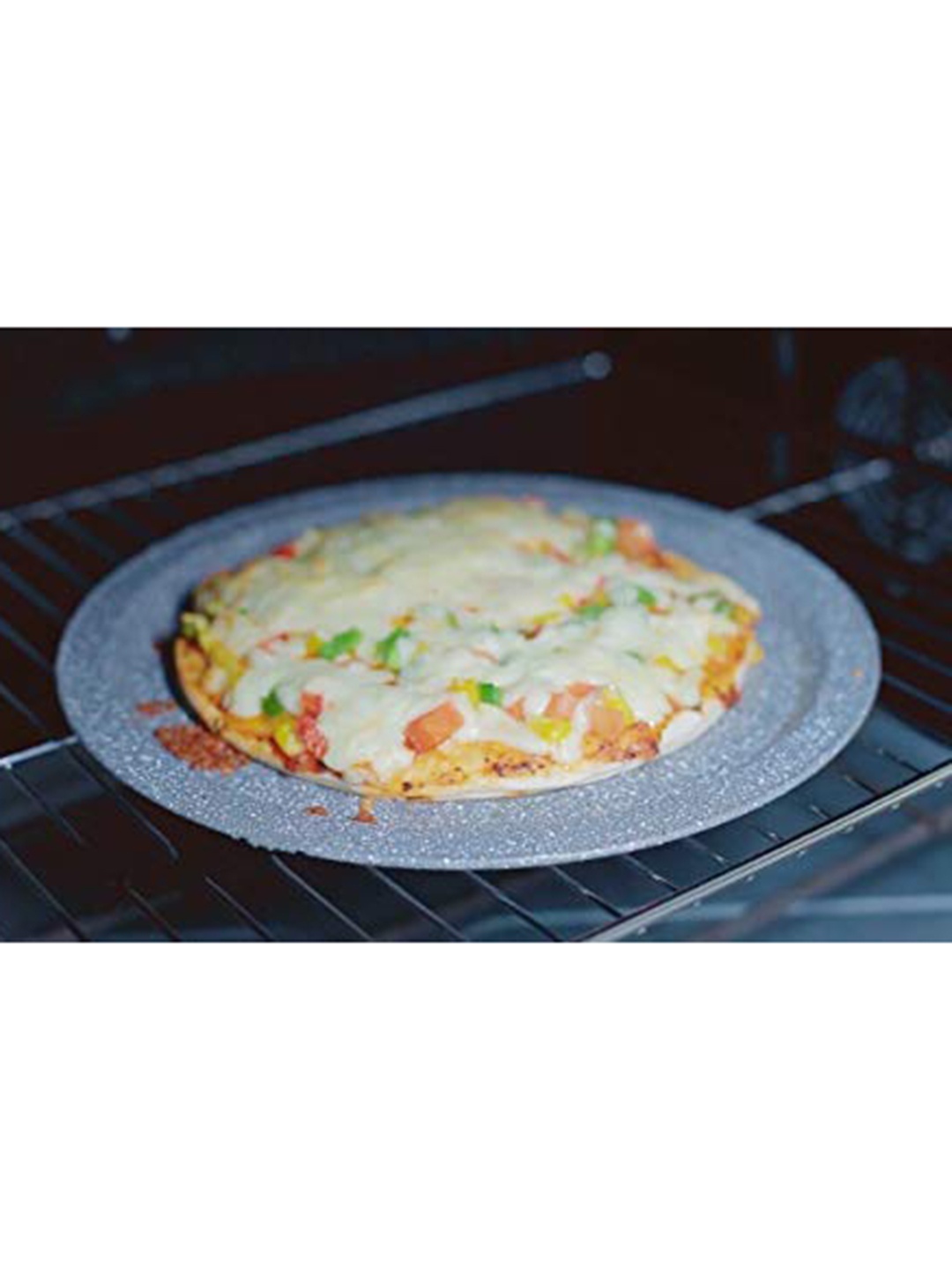 

Femora Grey Solid Non-Stick Coated Bakewares Set of 2