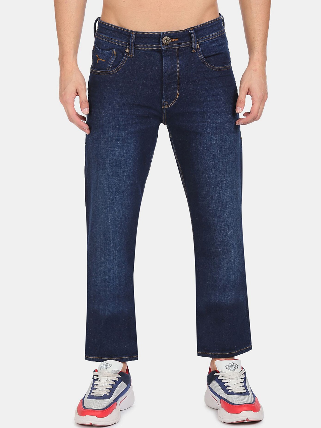 

Flying Machine Men Blue Light Fade Jeans
