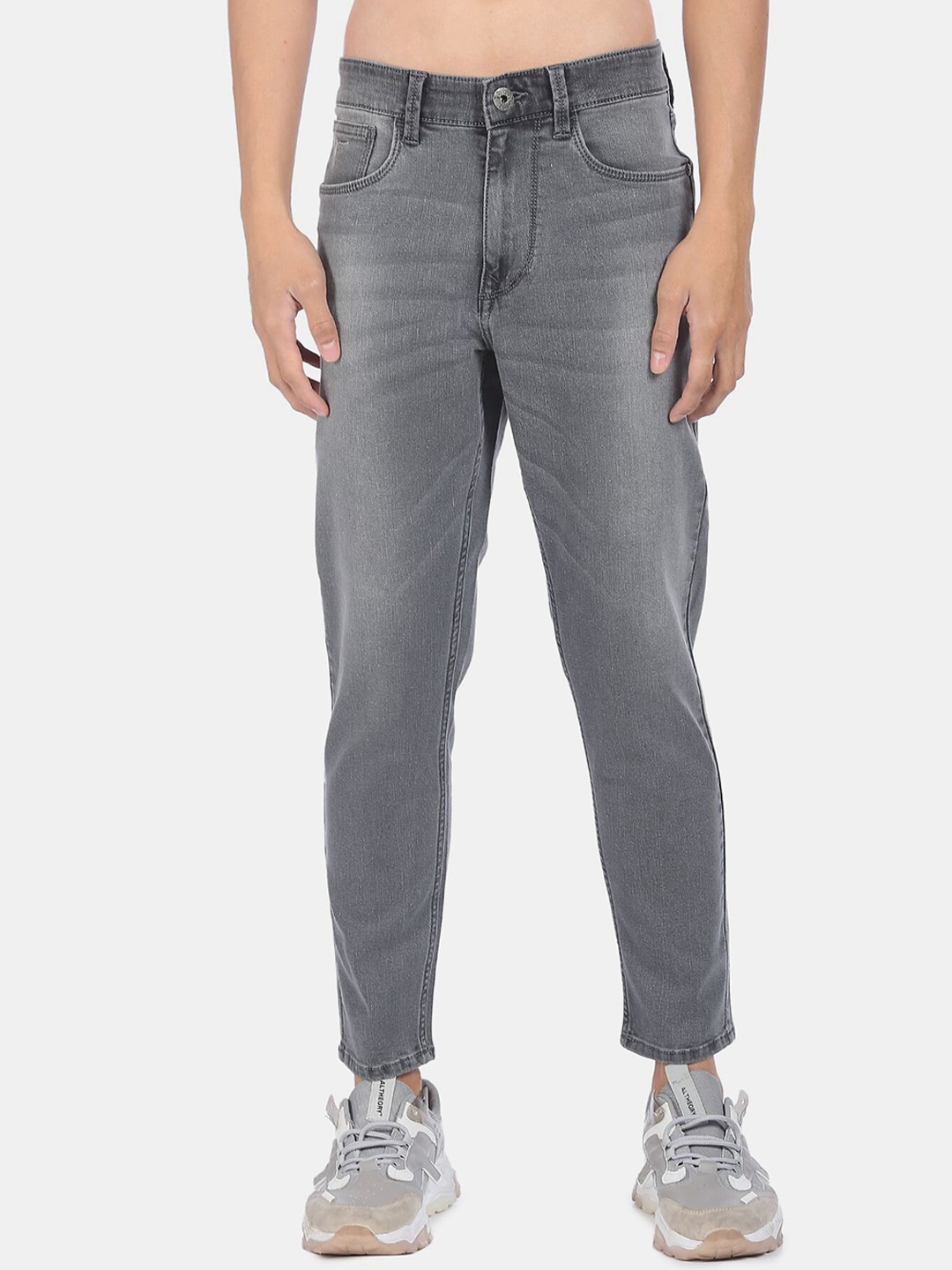 

Flying Machine Men Black Slim Fit Light Fade Cotton Jeans
