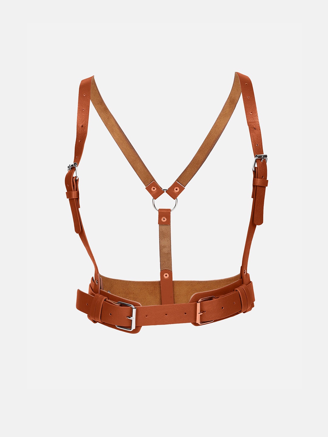 

20Dresses Women Tan Brown Suspender Belt
