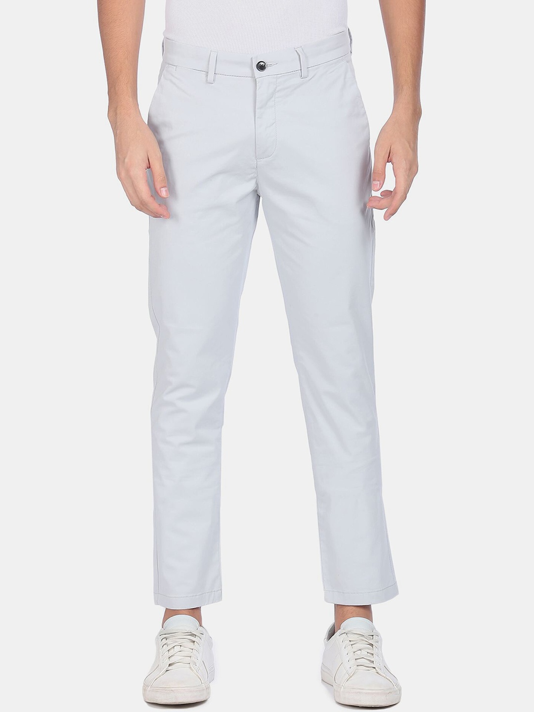 

Arrow Sport Men Grey Trousers