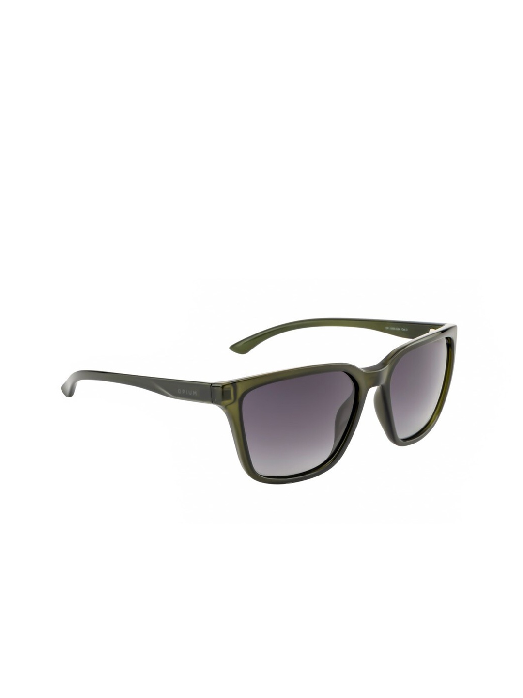 

OPIUM Men Grey Lens & Green Wayfarer Sunglasses with Polarised Lens