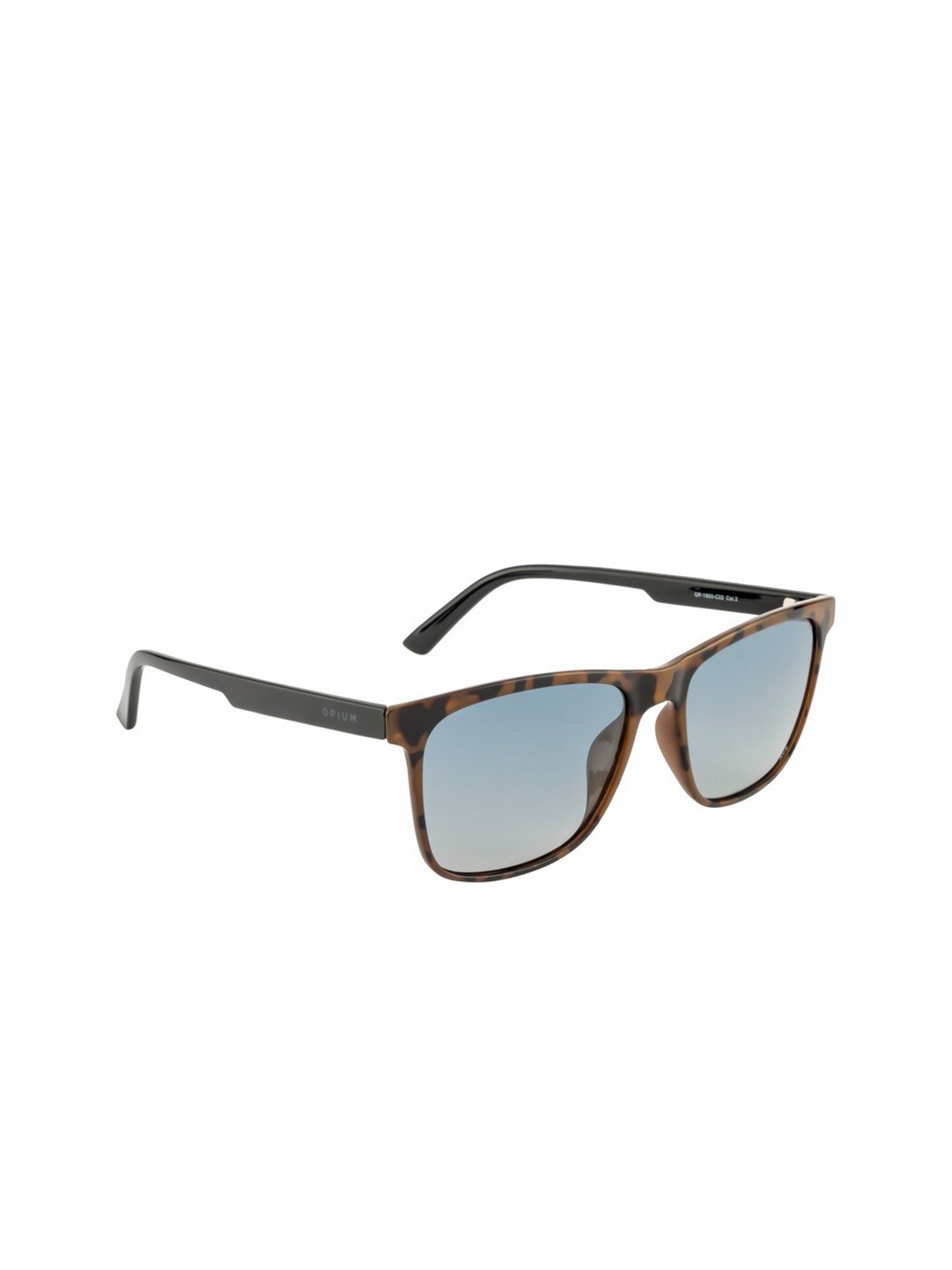 

OPIUM Men Blue Lens & Brown Wayfarer Sunglasses with Polarised Lens OP-1900-C02