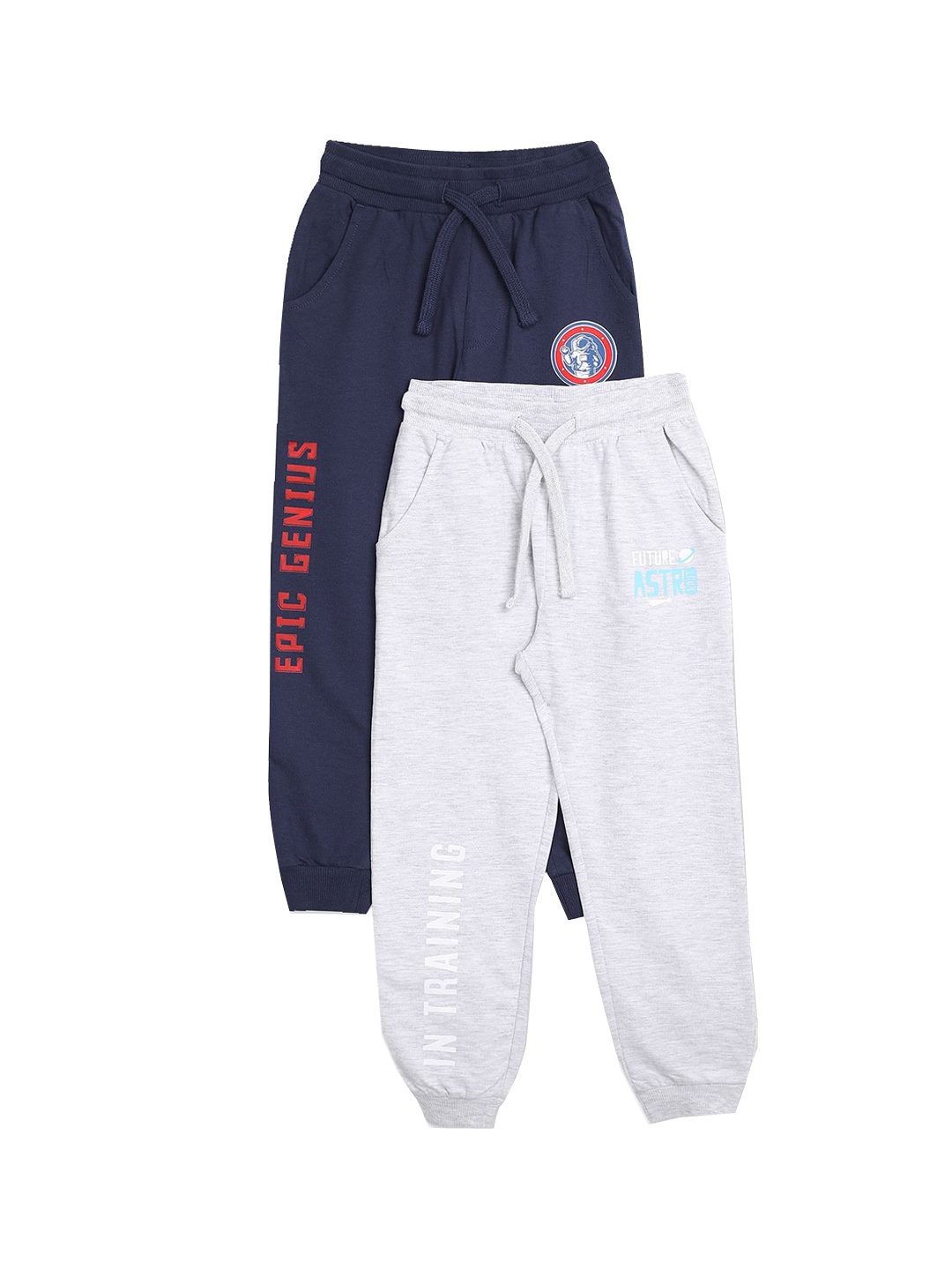 

Donuts Boys Set of 2 Assorted Printed Cotton Mid-Rise Joggers