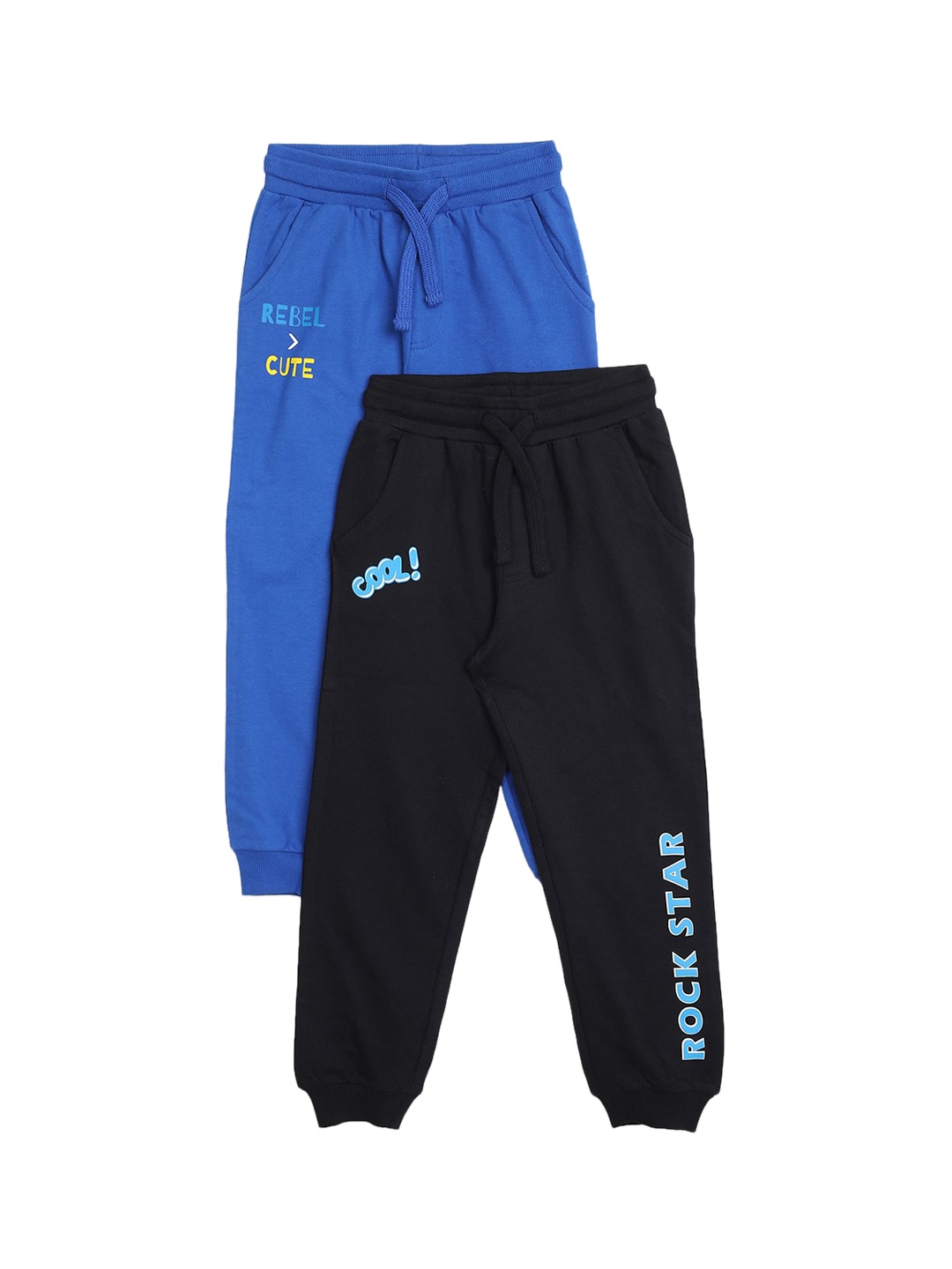 

Donuts Boys Set of 2 Assorted Printed Cotton Joggers