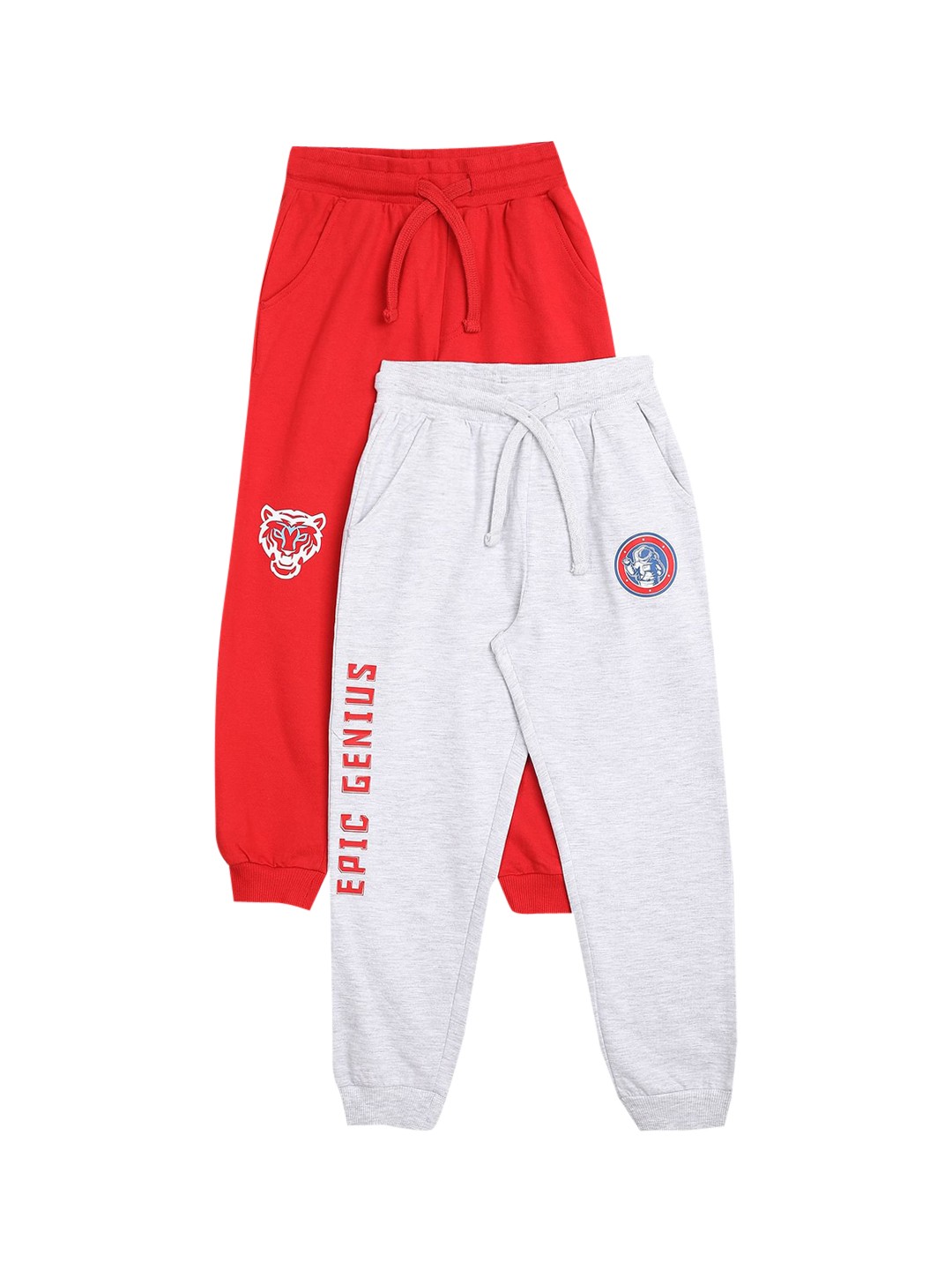 

Donuts Boys Pack of 2 Assorted Mid Rise Straight Fit Joggers