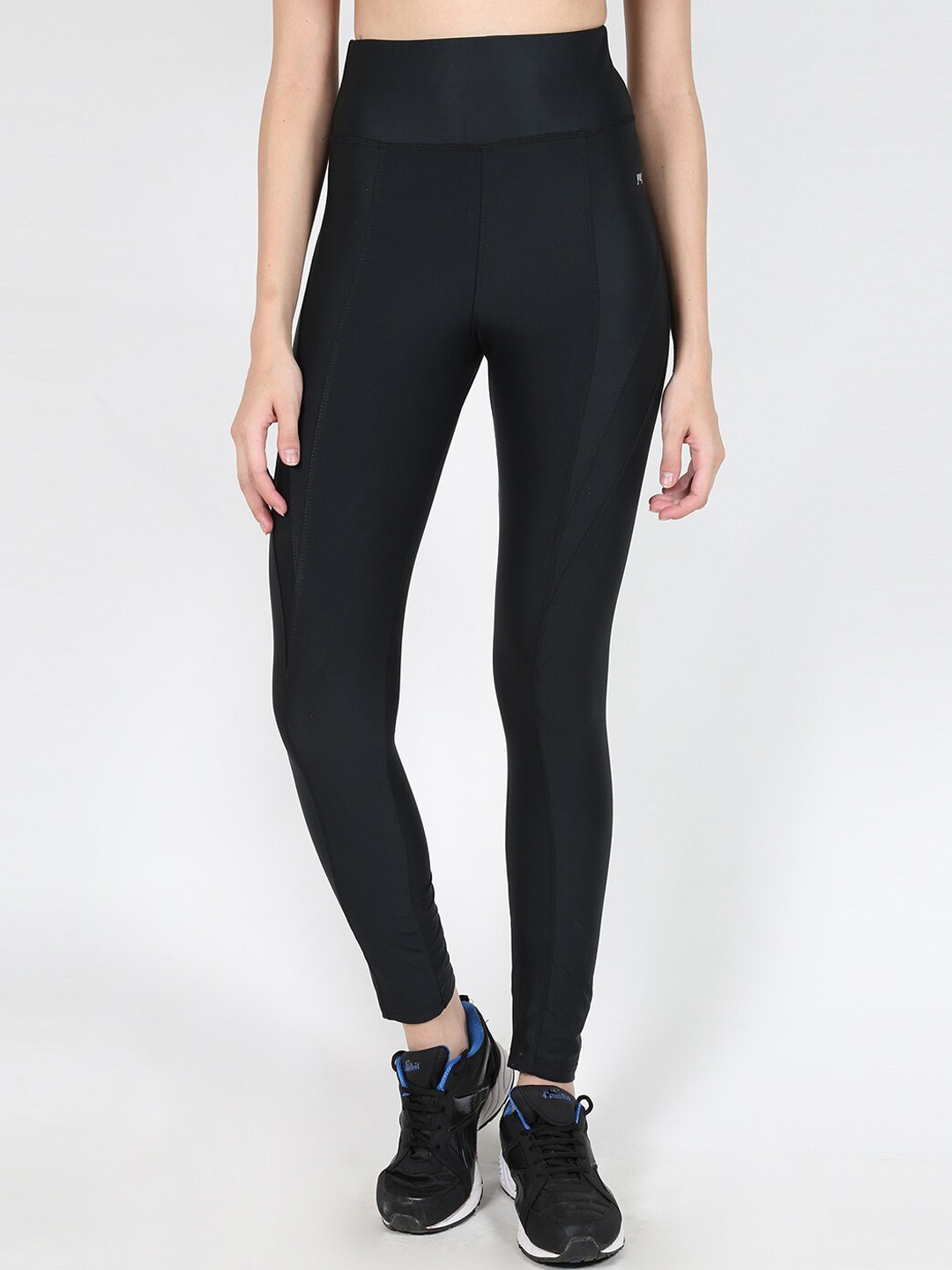 

Yogue Activewear Women Black Solid Tights