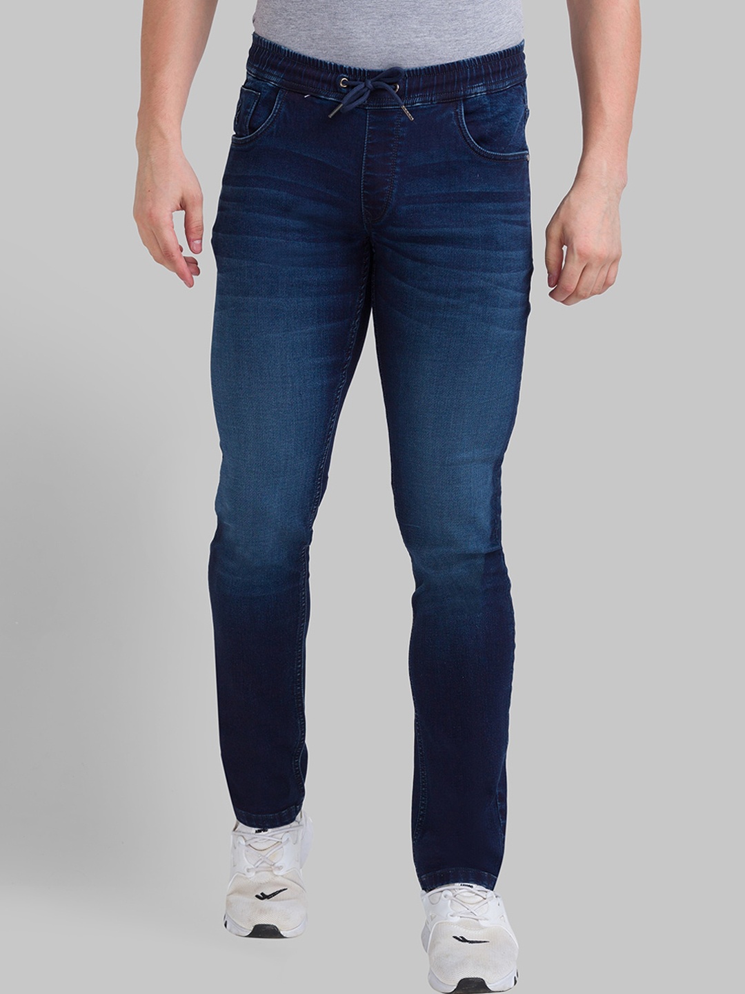 

Parx Men Blue Heavy Fade Jeans