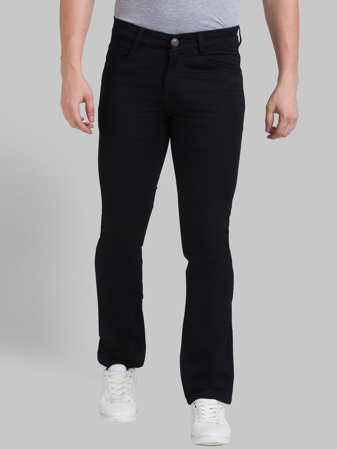 

Parx Men Navy Blue Tapered Fit Jeans