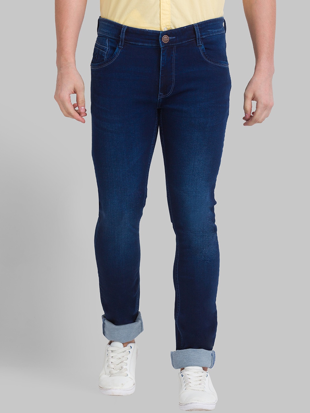 

Parx Men Blue Skinny Fit Light Fade Jeans