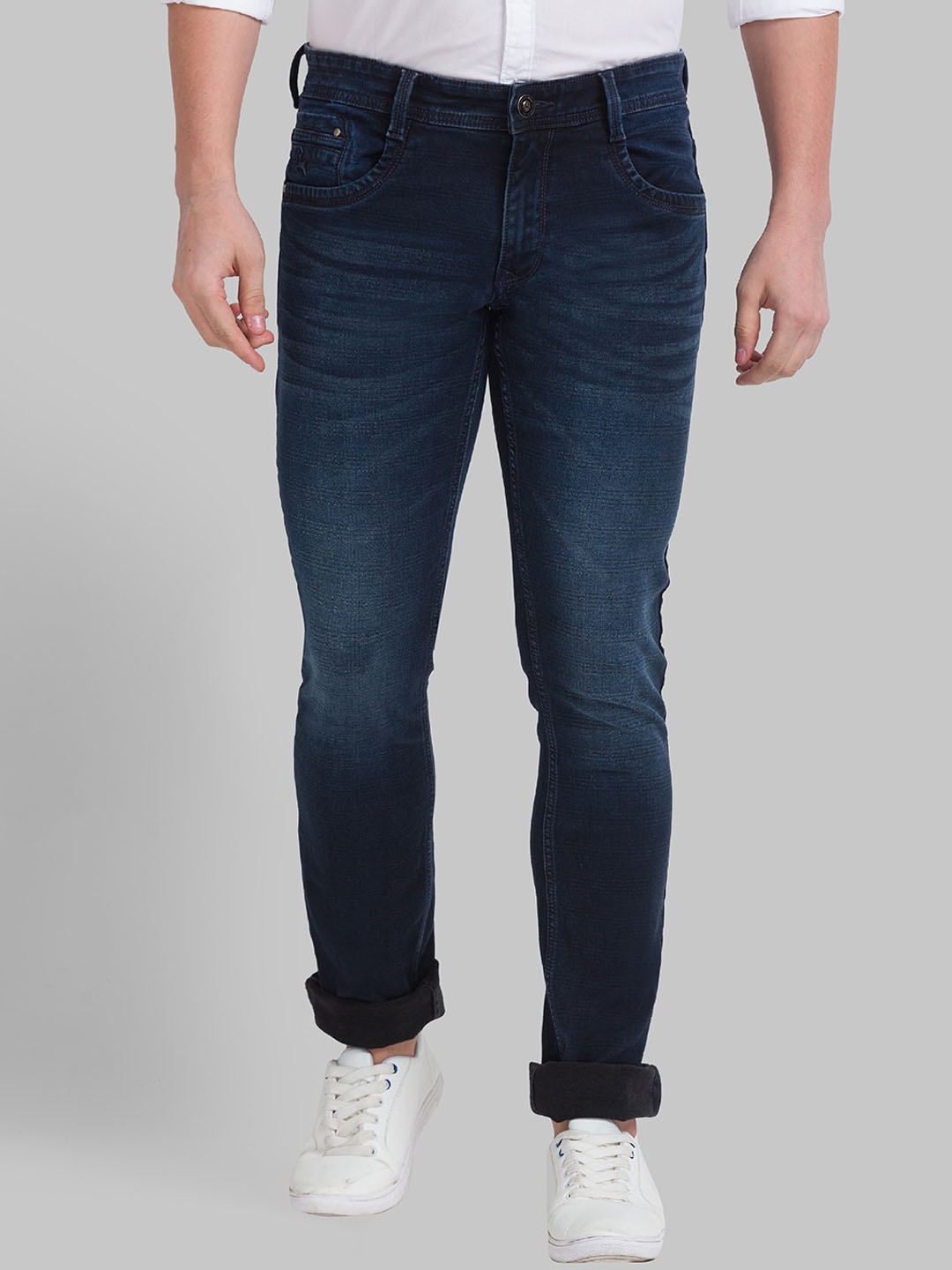 

Parx Men Blue Skinny Fit Light Fade Jeans