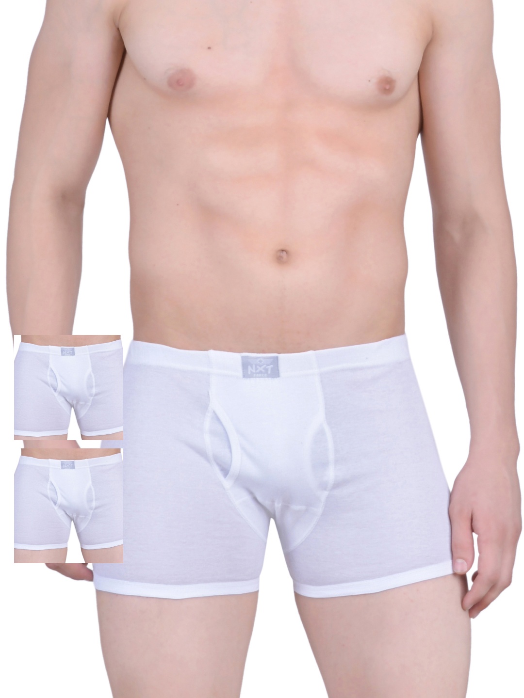 

Force NXT Pack of 3 White Assorted Trunks MNFR-211-po3-3pcs