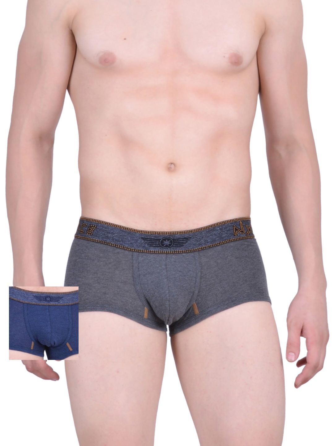 

Force NXT Pack of 2 Assorted Trunks MNFL-63, Charcoal