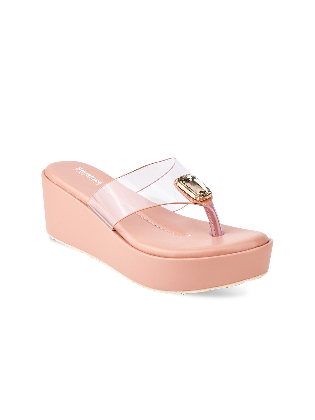 

Stelatoes Pink Platform Sandals