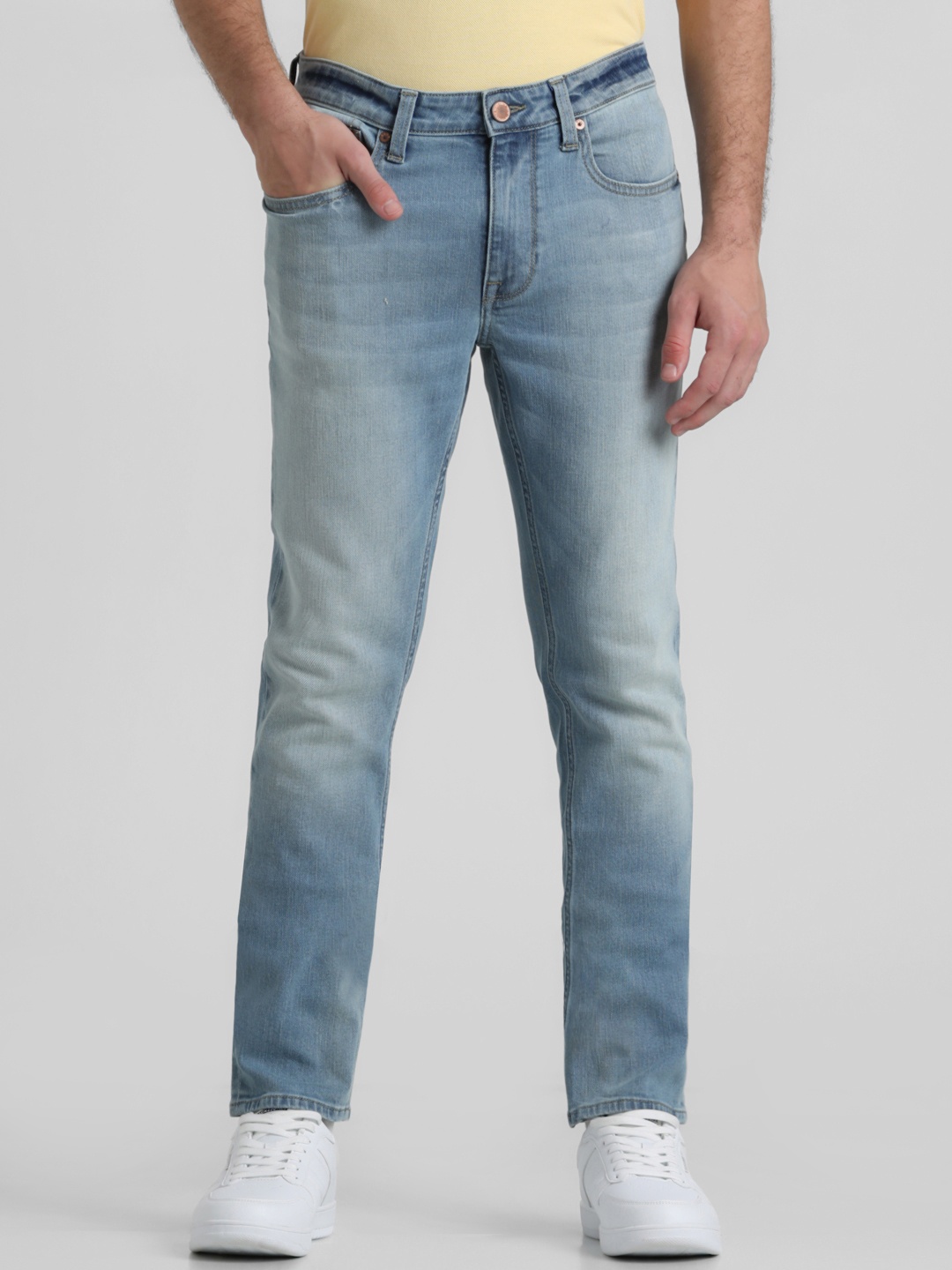 

Jack & Jones Men Blue Slim Fit Heavy Fade Jeans