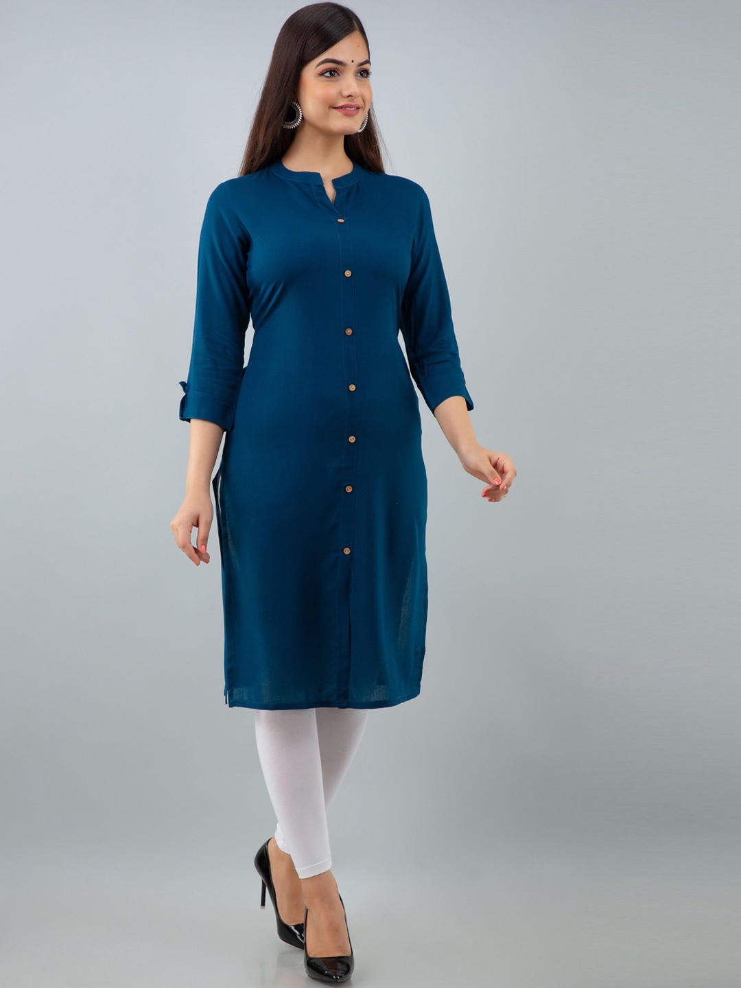 

Women Touch Women Blue Kurta