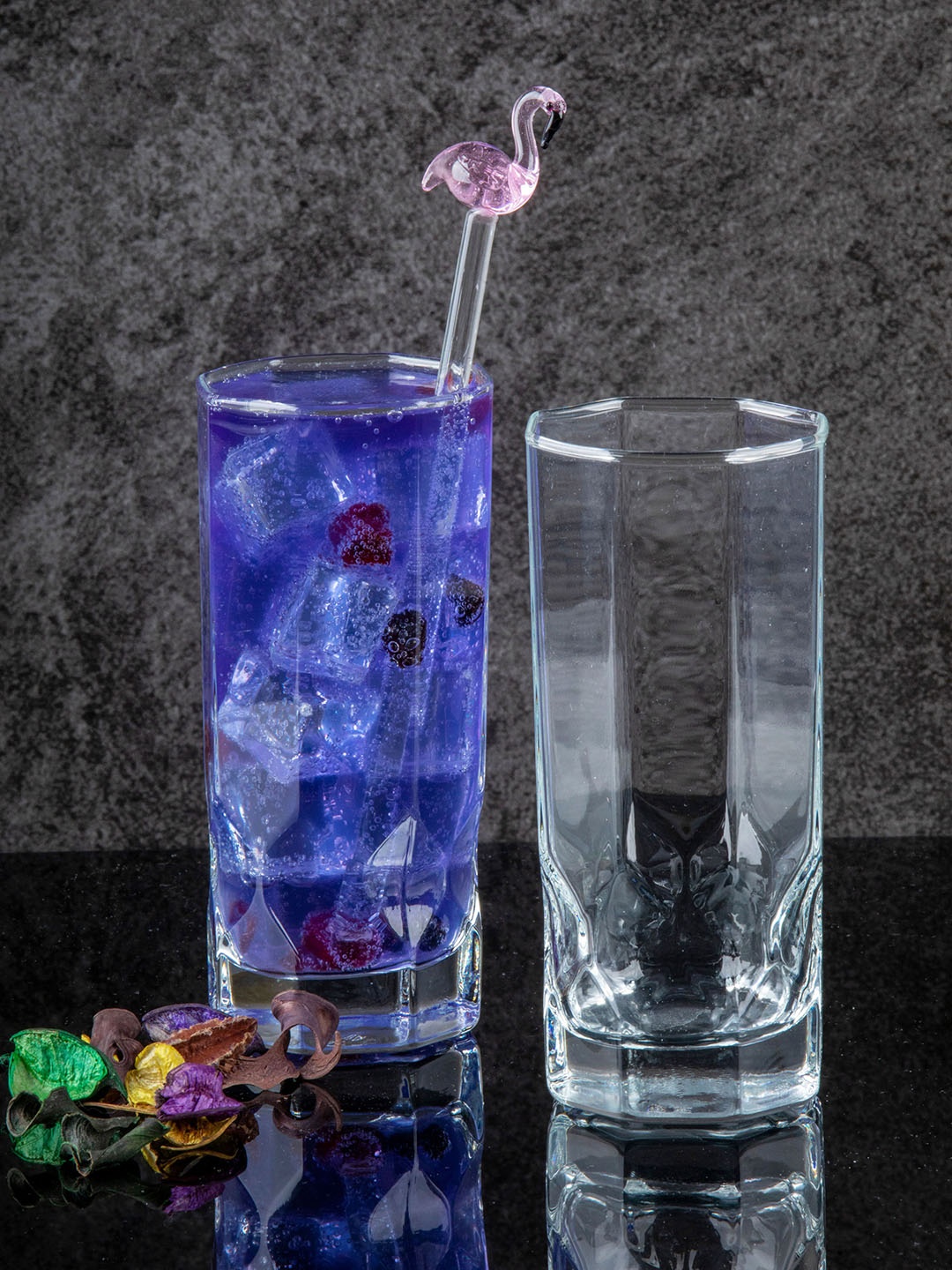 

GOOD HOMES Set Of 6 Solid Glass Tumbler Set 310 ml, Transparent