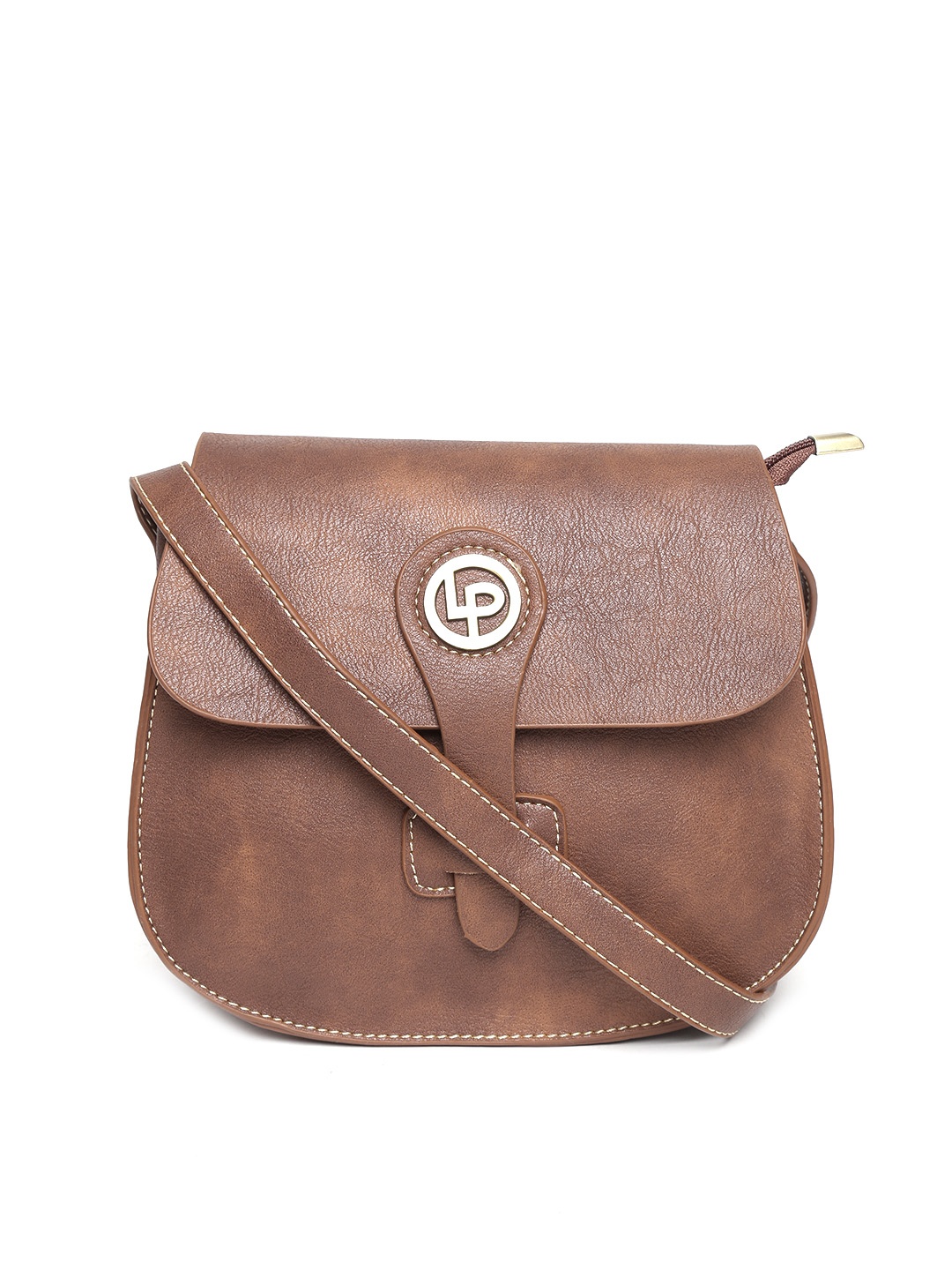 

Lino Perros Brown Sling Bag
