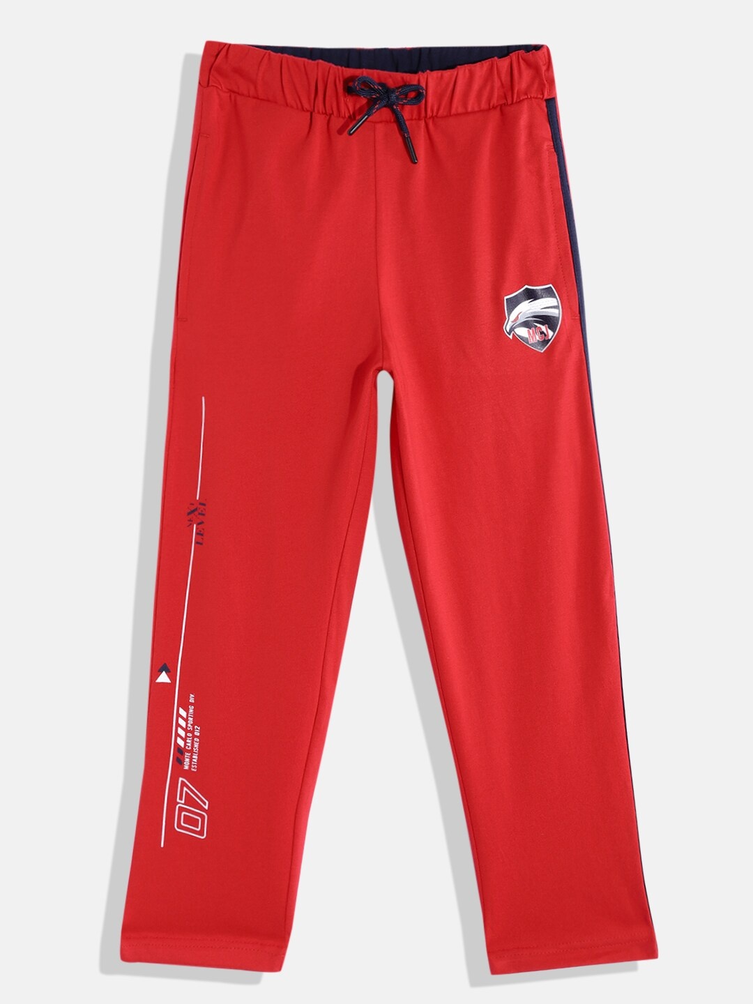 

Monte Carlo Boys Red Solid Track Pants