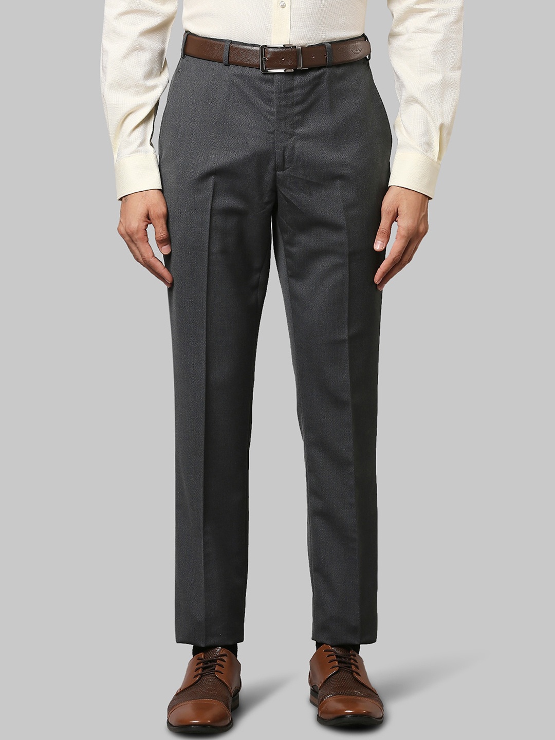 

Raymond Men Grey Trousers