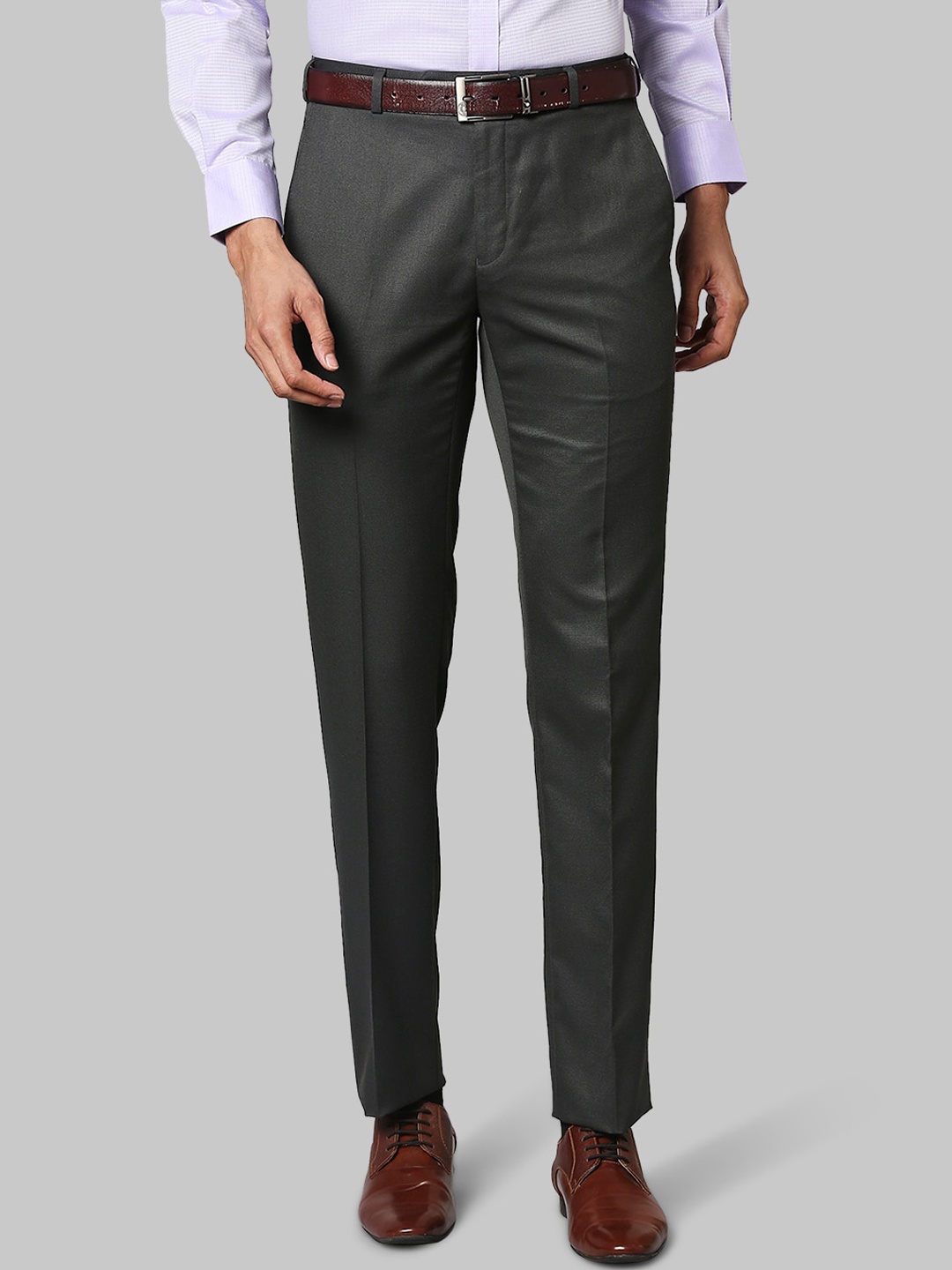 

Raymond Men Black Trousers