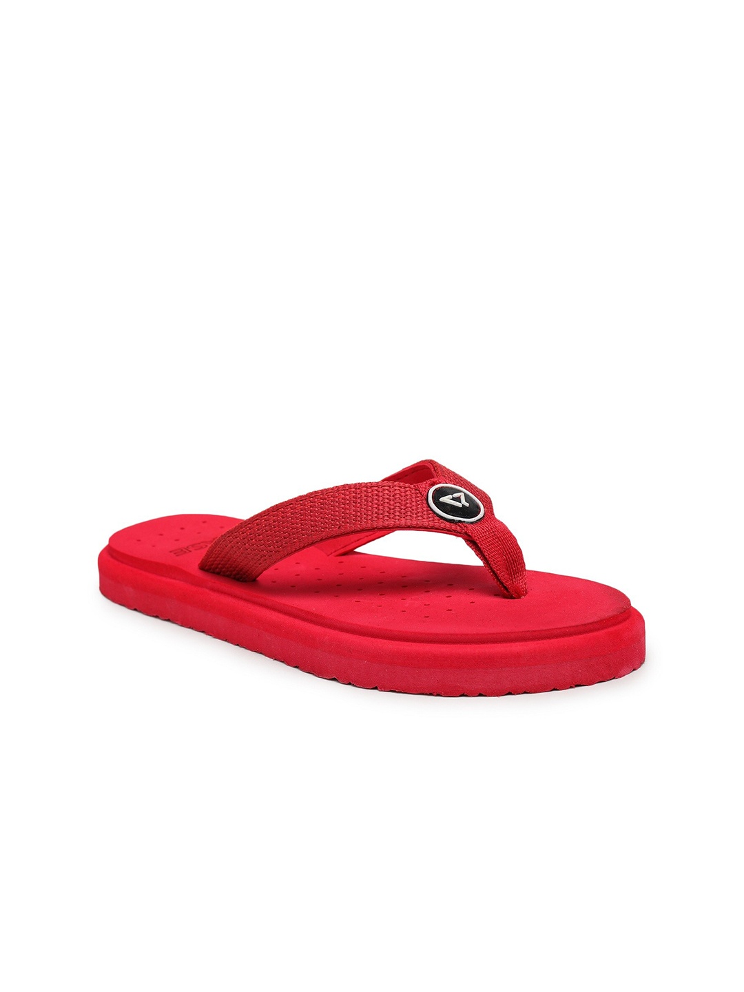 

TRASE Women Red & Black Thong Flip Flops