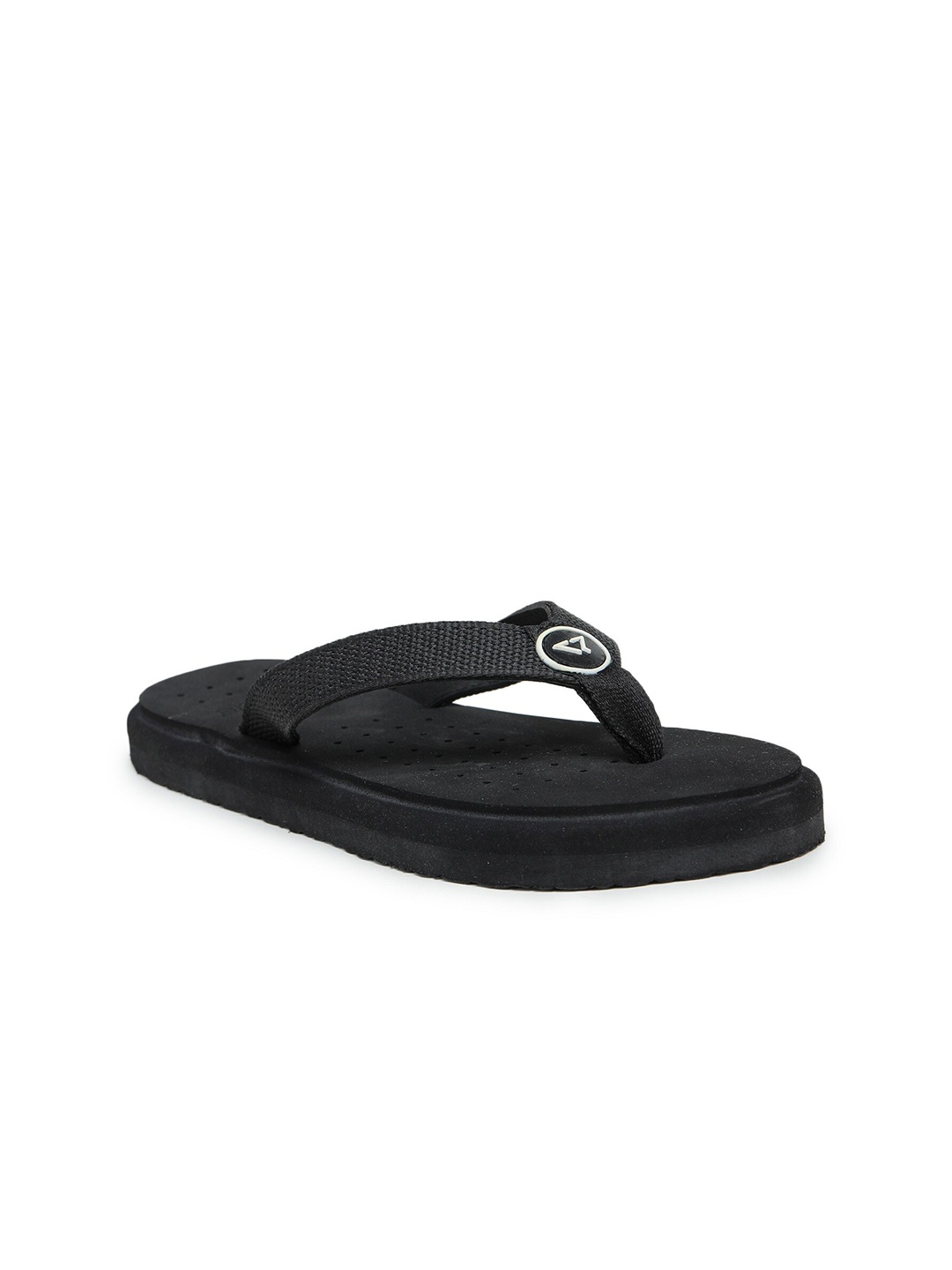 

TRASE Women Black Solid Thong Flip-Flops