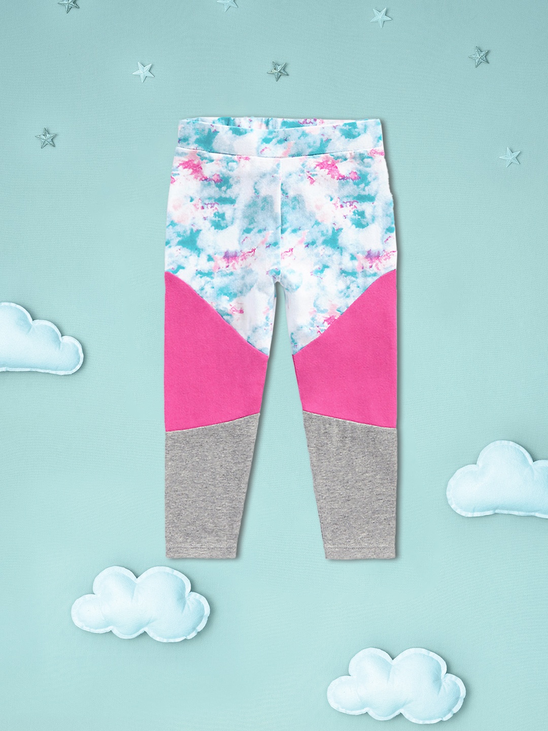 

mothercare Girls Multicoloured Printed Leggings, Multi