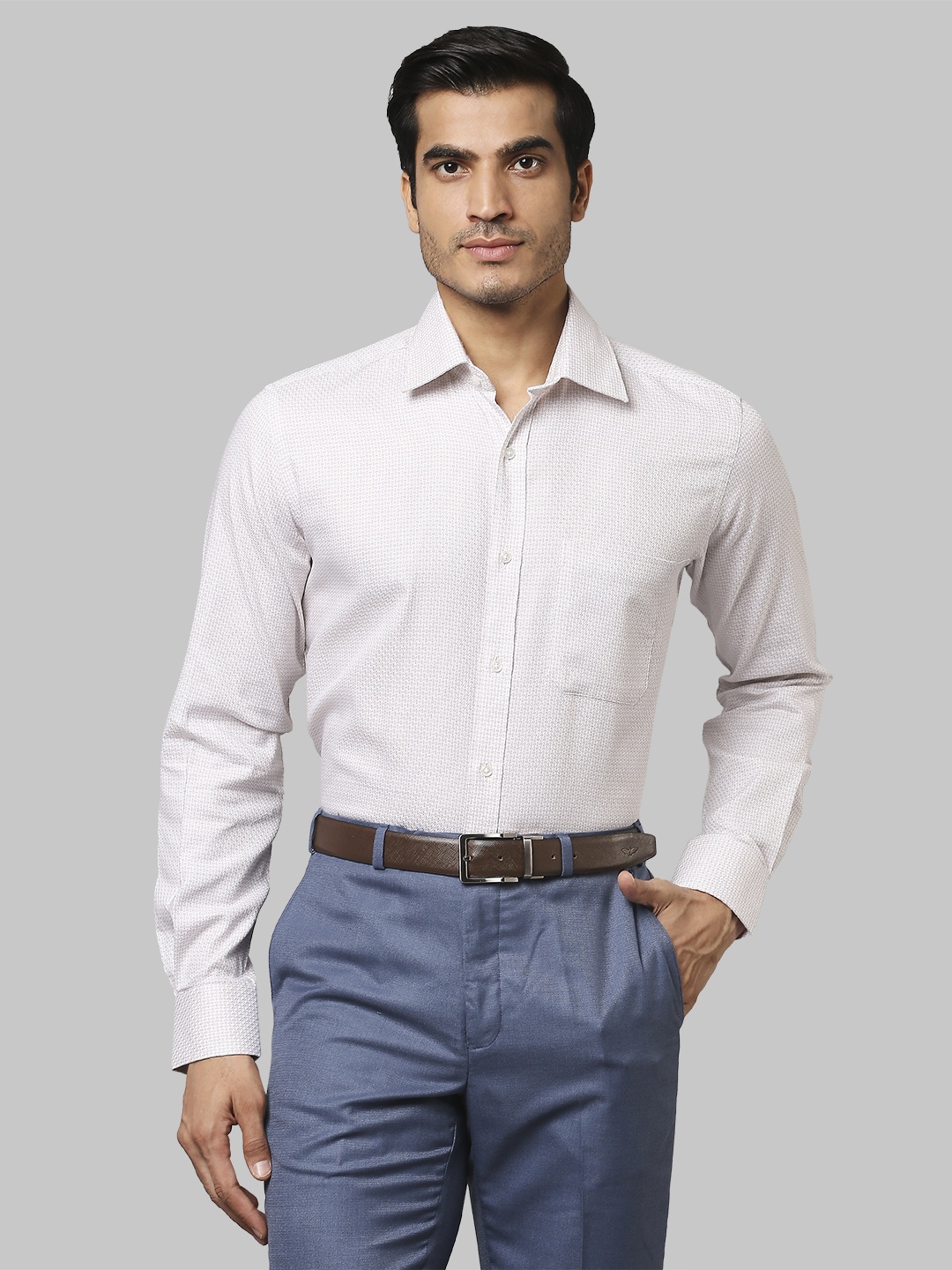 

Raymond Men Formal Shirt, White