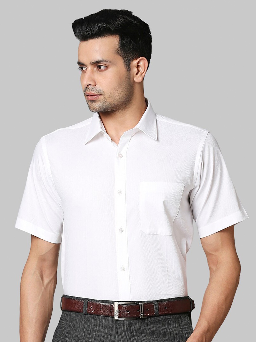 

Raymond Men White Formal Shirt