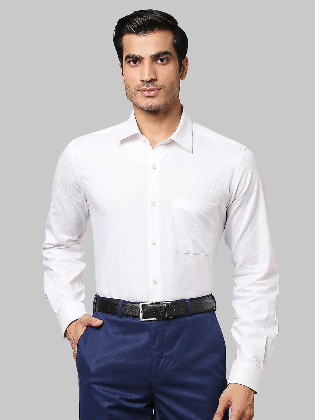 

Raymond Men White Formal Shirt