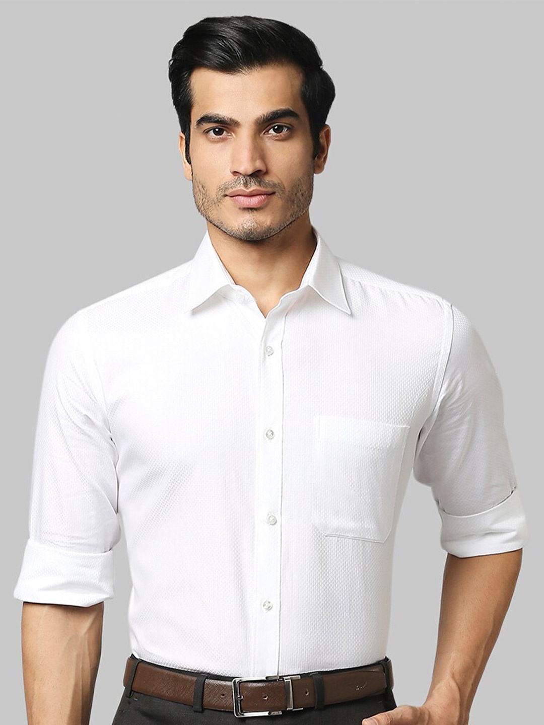 

Raymond Men White Formal Shirt