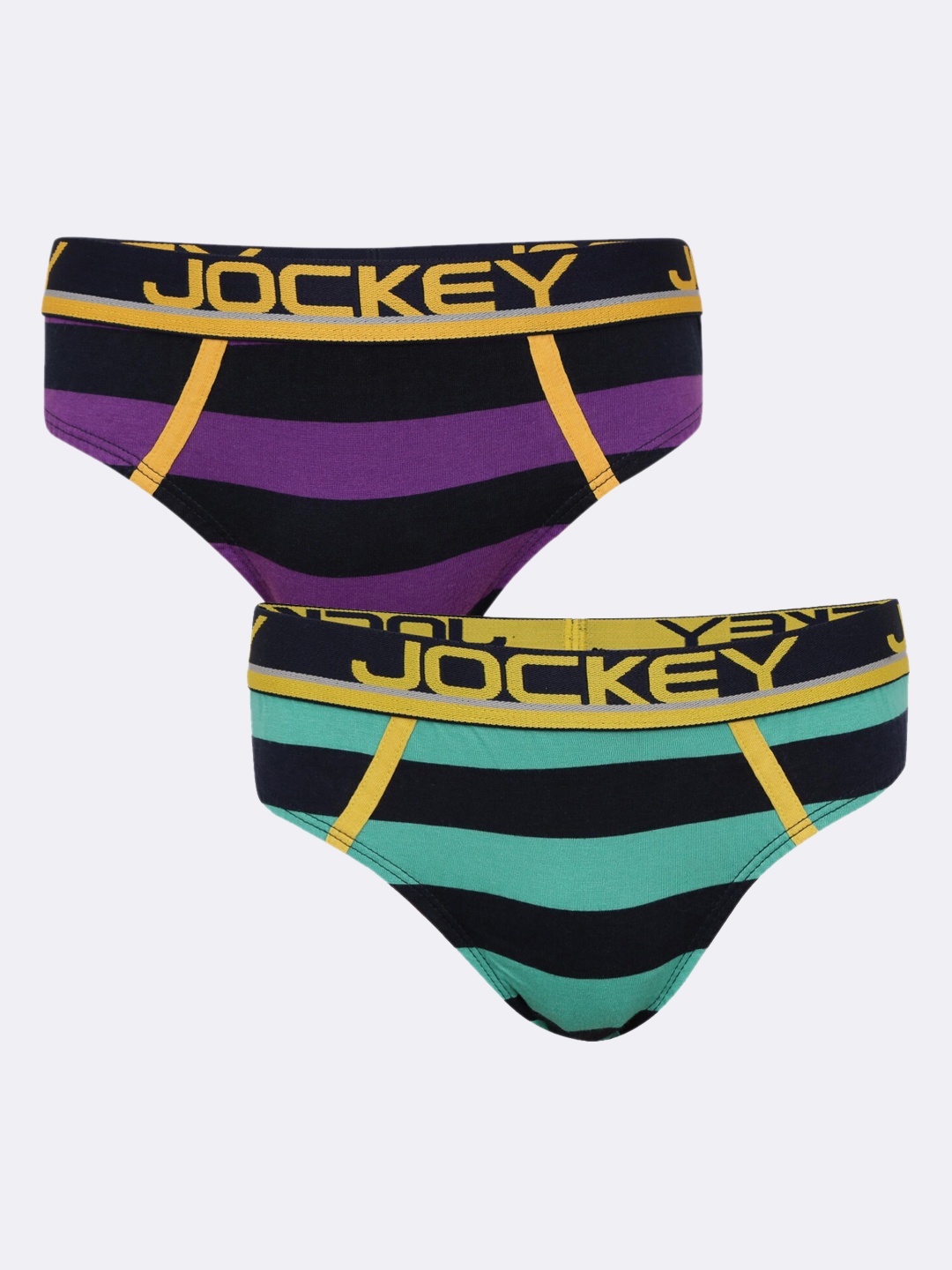 

Jockey Boys Pack of 2 Assorted Briefs - PB01-0205-ASSTD