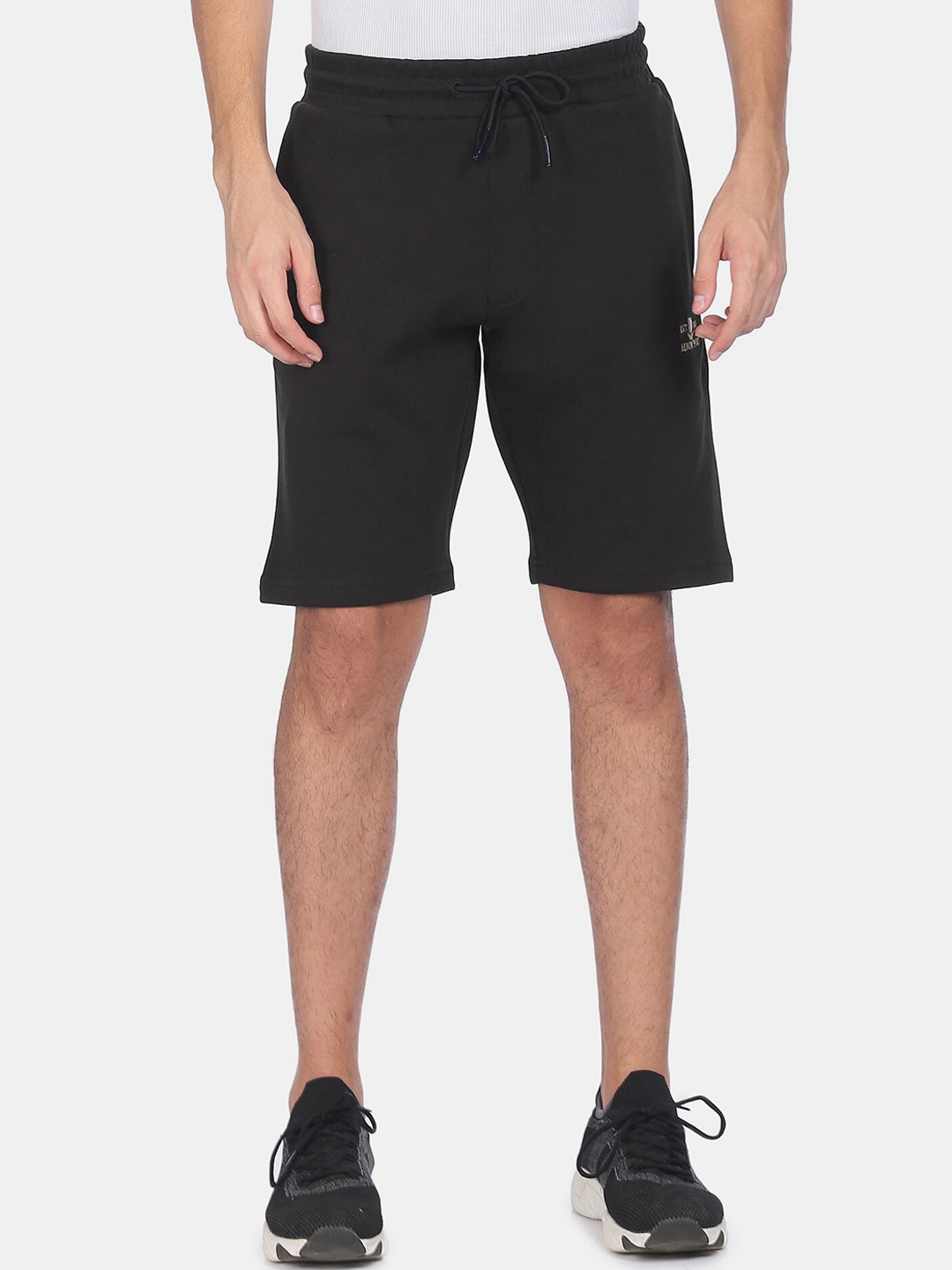 

Arrow Sport Men Black Sports Shorts