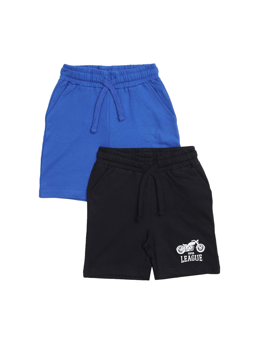 

Donuts Boys Pack of 2 Assorted Cotton Regular Shorts