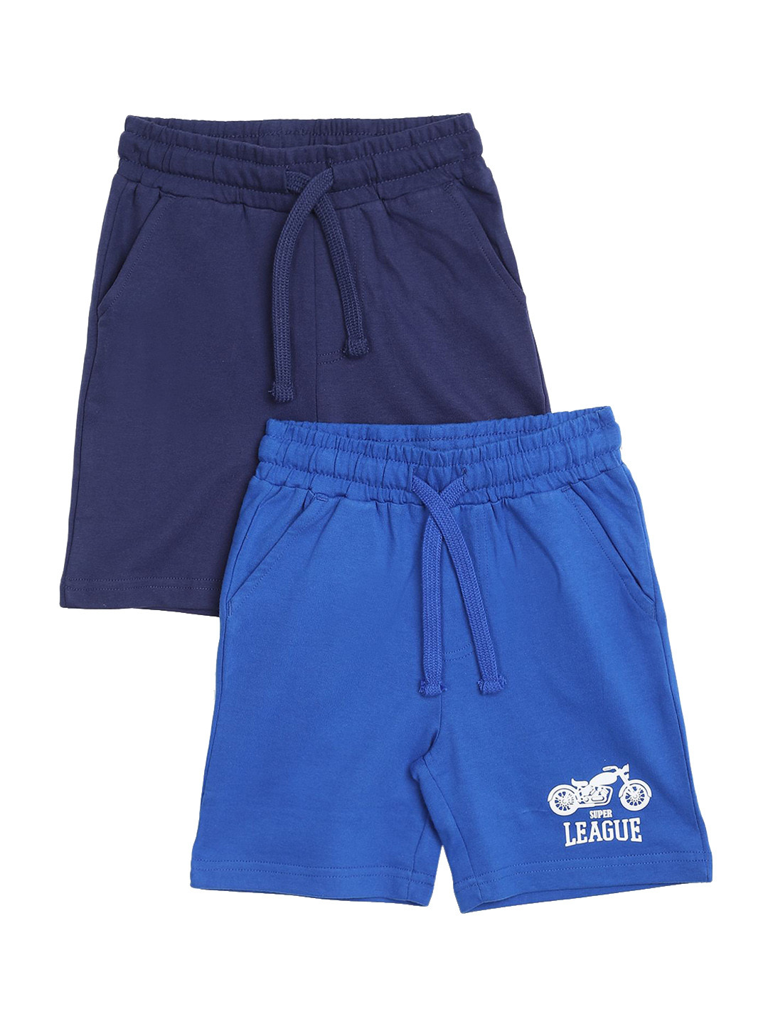 

Donuts Boys Blue Set Of 2 Pure Cotton Shorts