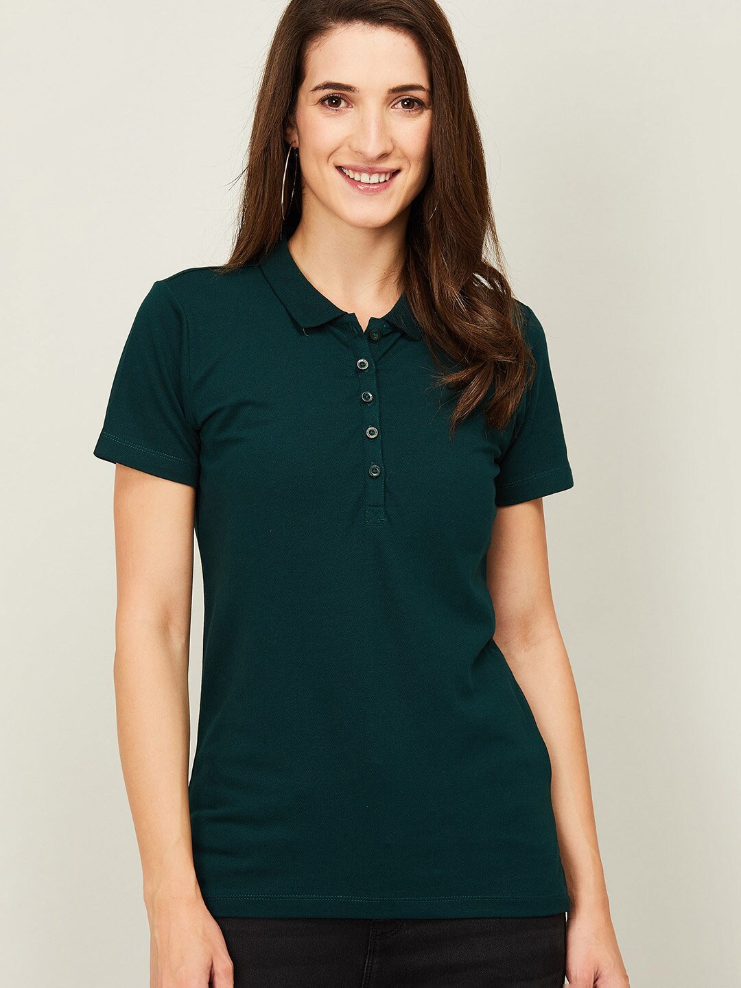 

Bossini Green Solid Top