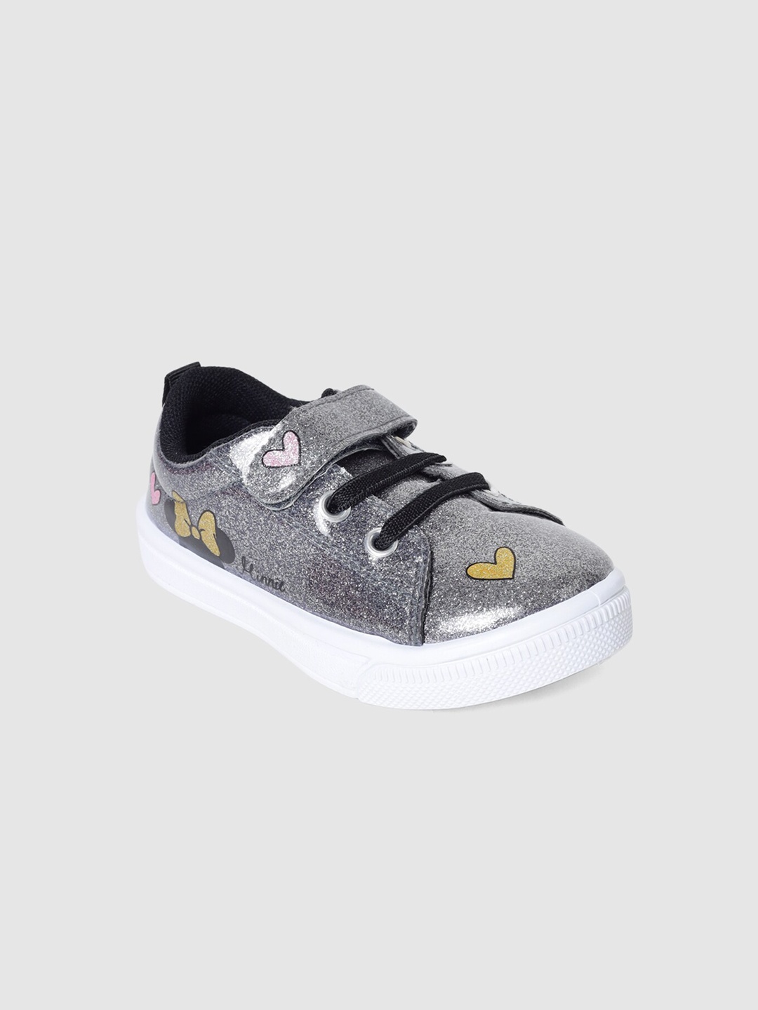 

shoexpress Girls Grey Minnie Mouse Printed Sneakers