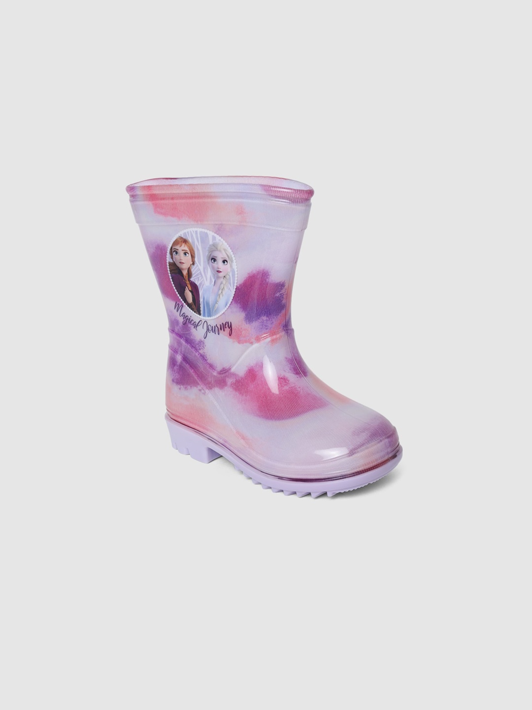

shoexpress Girls Purple Frozen Printed Boots