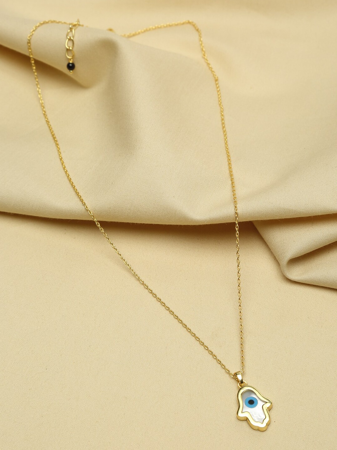 

EK BY EKTA KAPOOR 22K Gold-Plated & White Chain