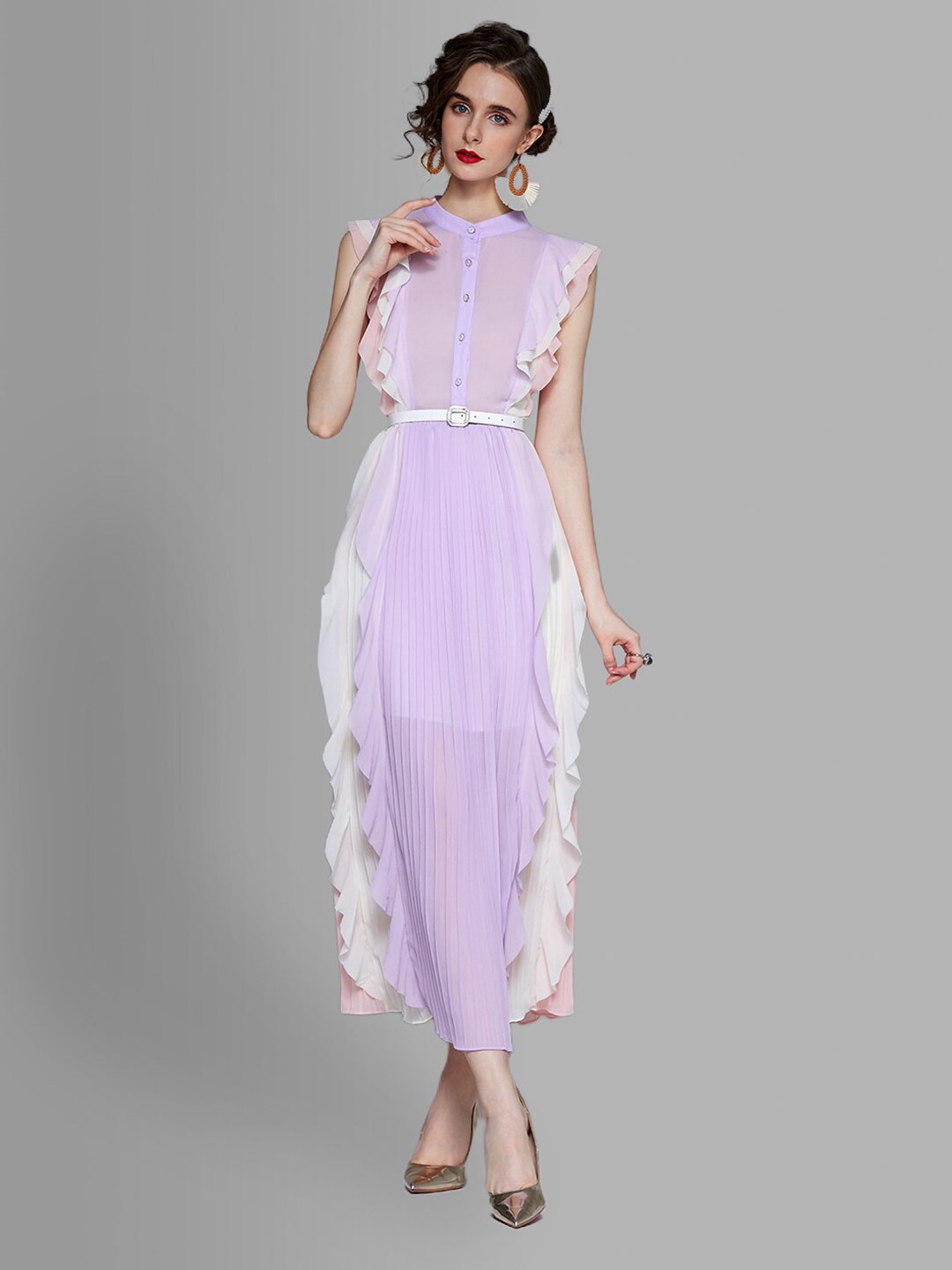 

JC Collection Purple Maxi Dress