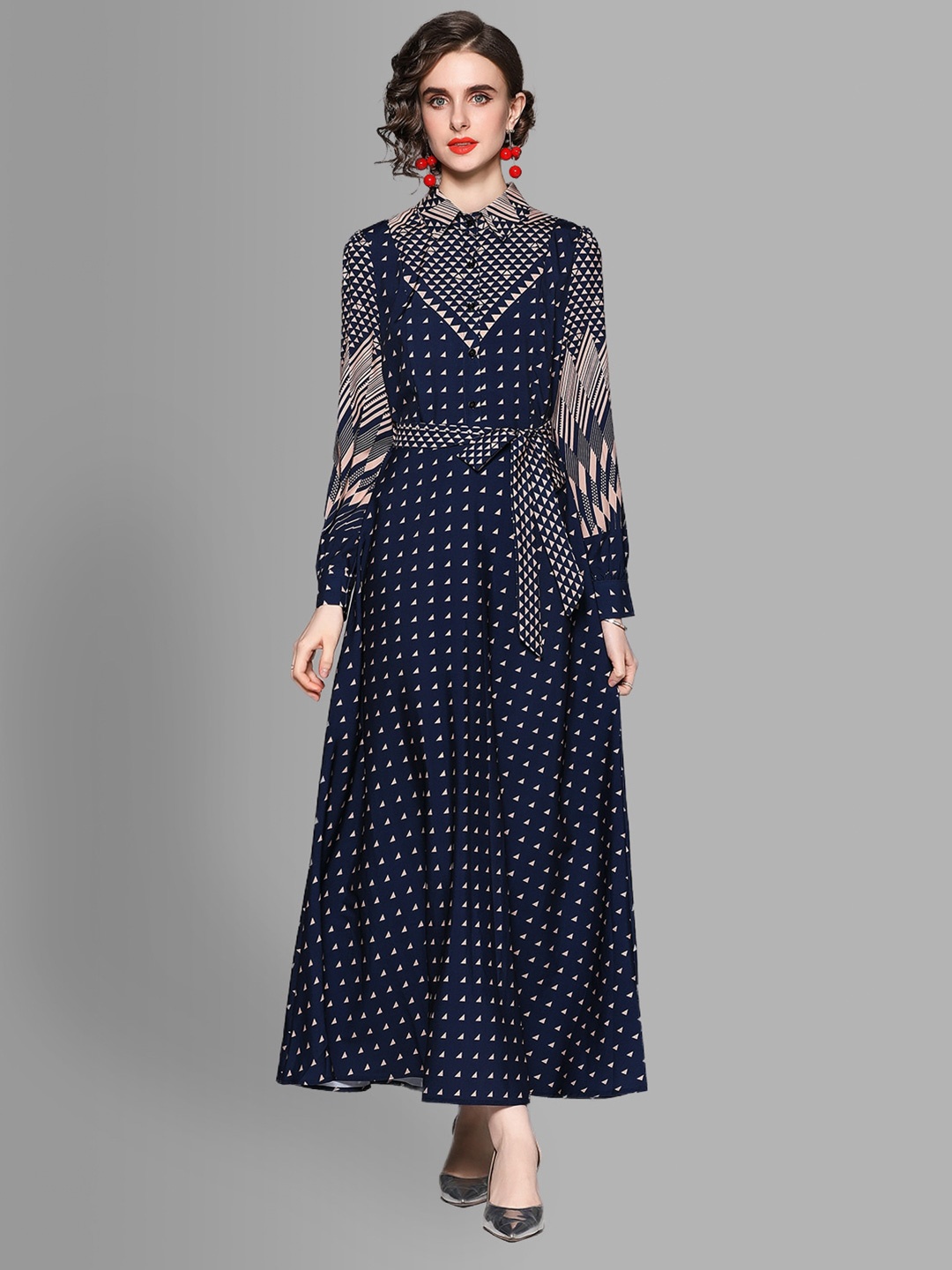 

JC Collection Women Multicoloured Printed Maxi Dress, Multi