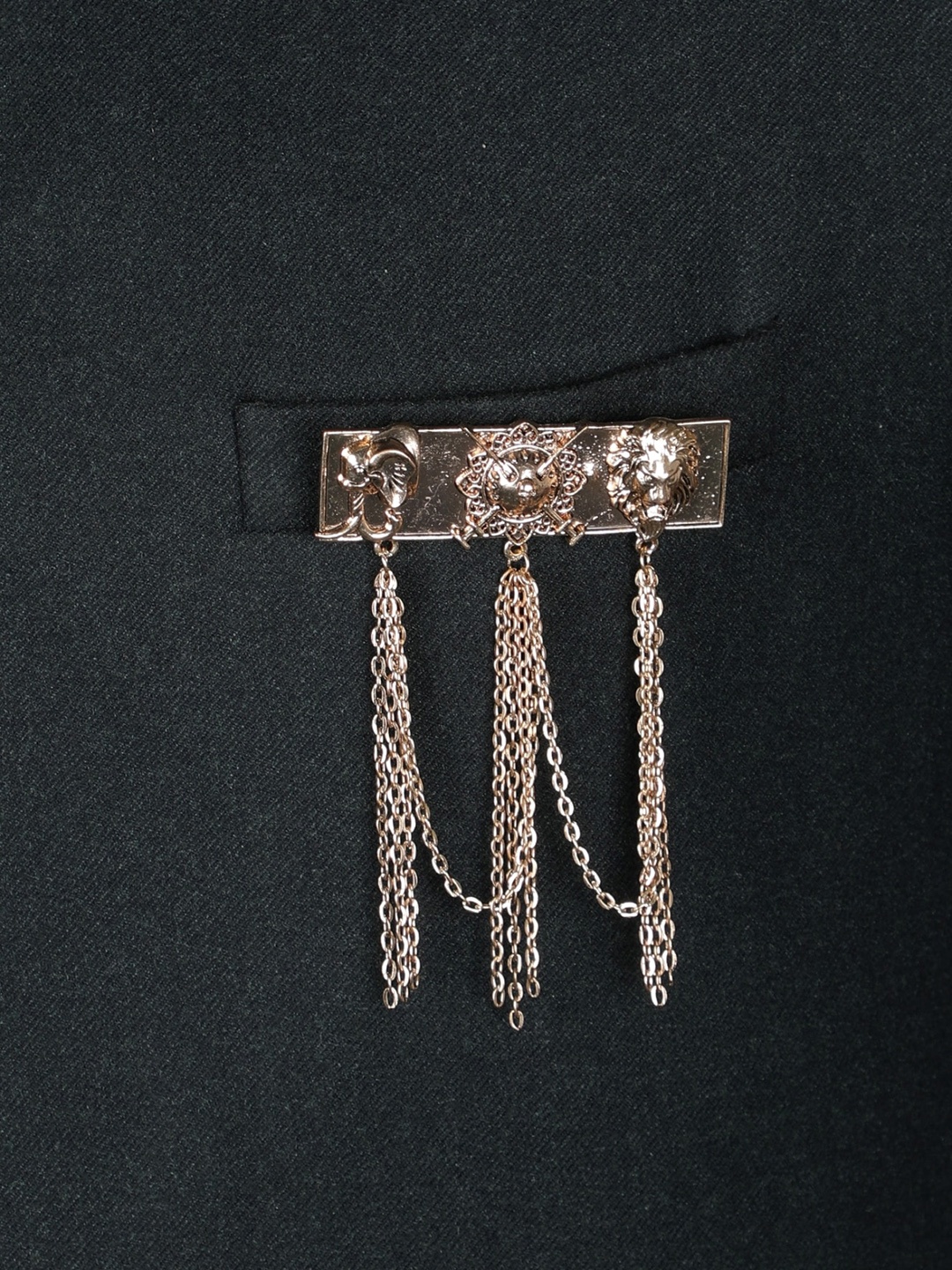 

Alvaro Castagnino Men Gold-Toned Brooch