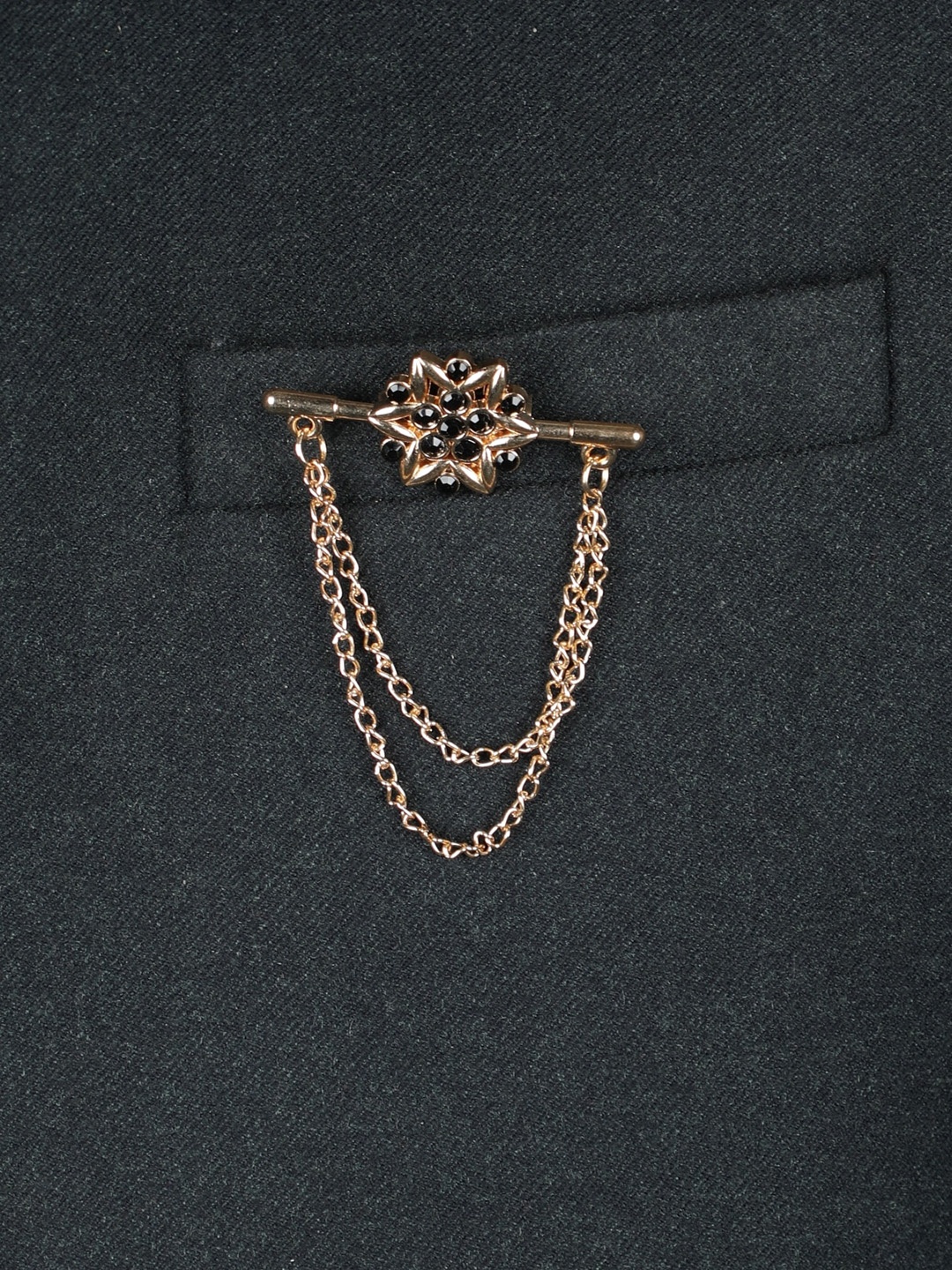 

Alvaro Castagnino Men Gold-Toned Metal Brooch