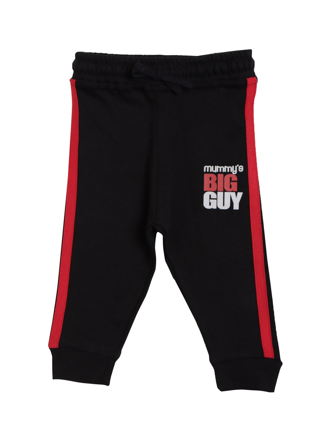 

Bodycare Boys Black & Red Cotton Joggers